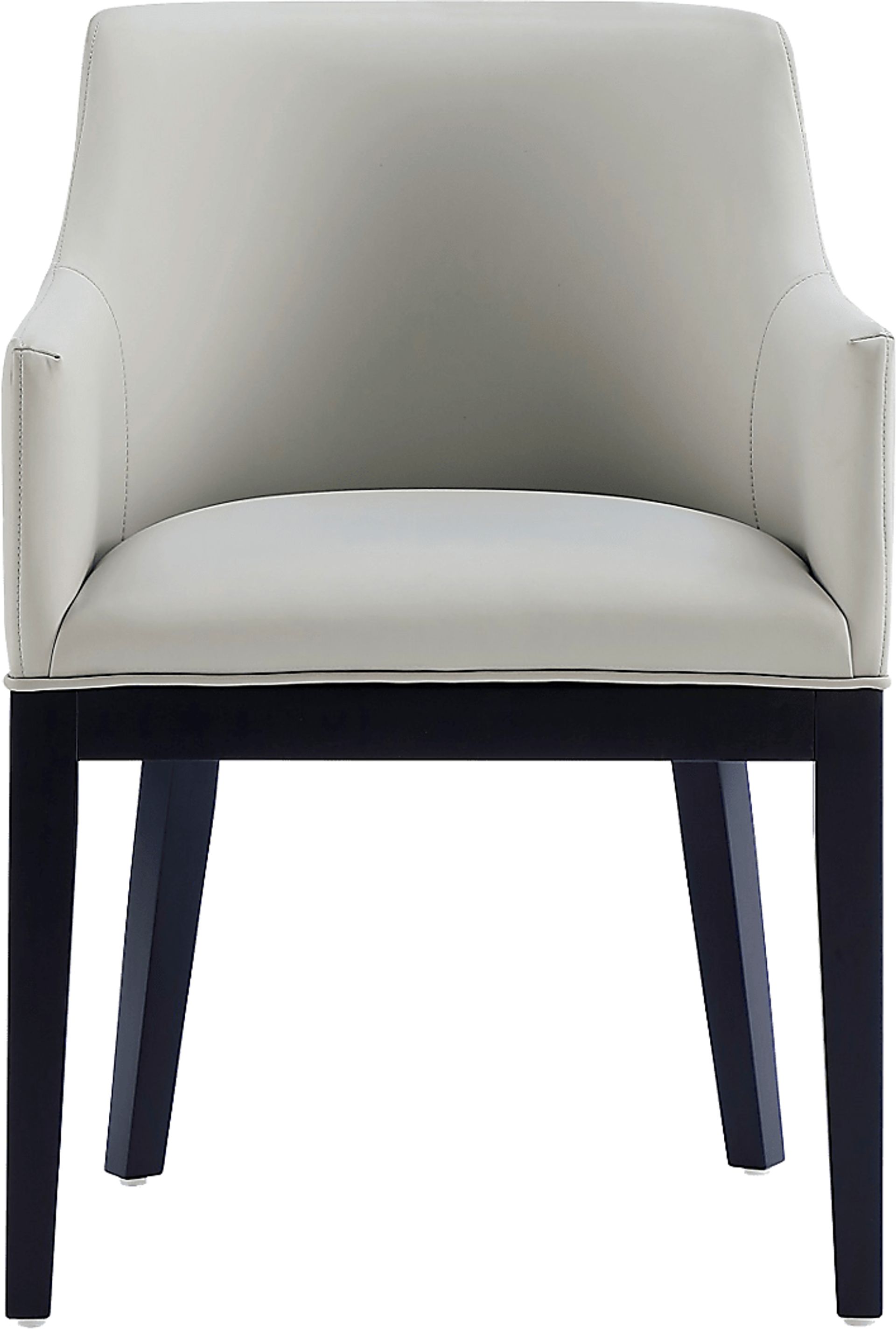 Doescher Stone Gray Arm Chair - Image 3