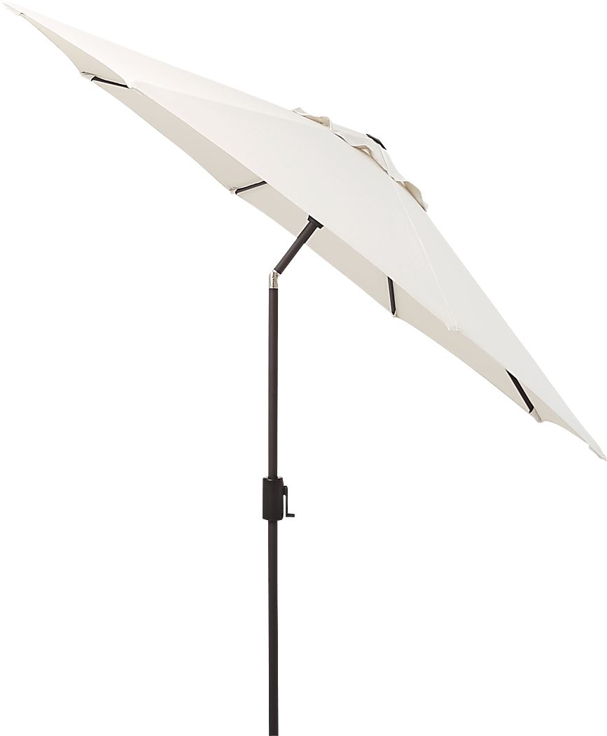 Doheny Point Bronze 9' Octagon Natural Outdoor Umbrella - Thumbnail 2