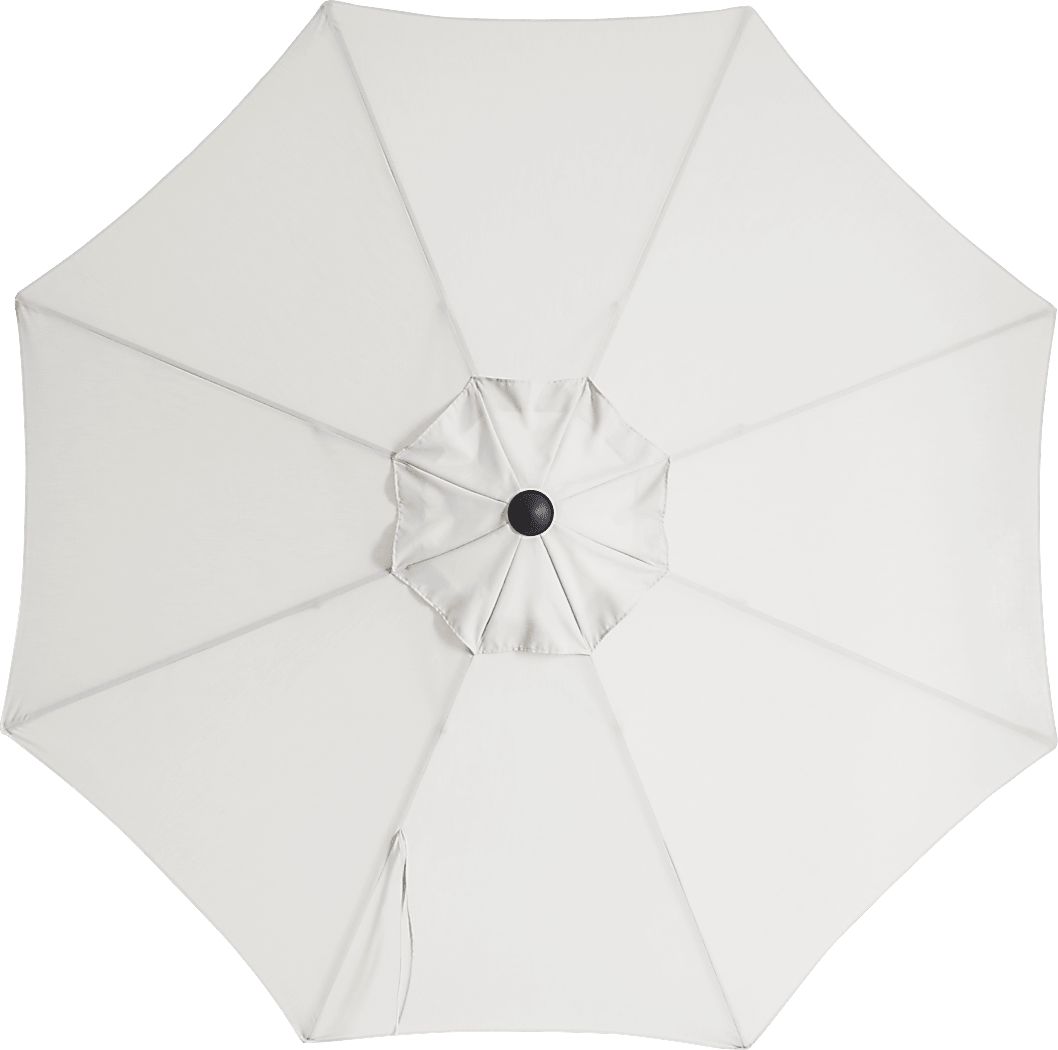 Doheny Point Bronze 9' Octagon Natural Outdoor Umbrella - Thumbnail 2