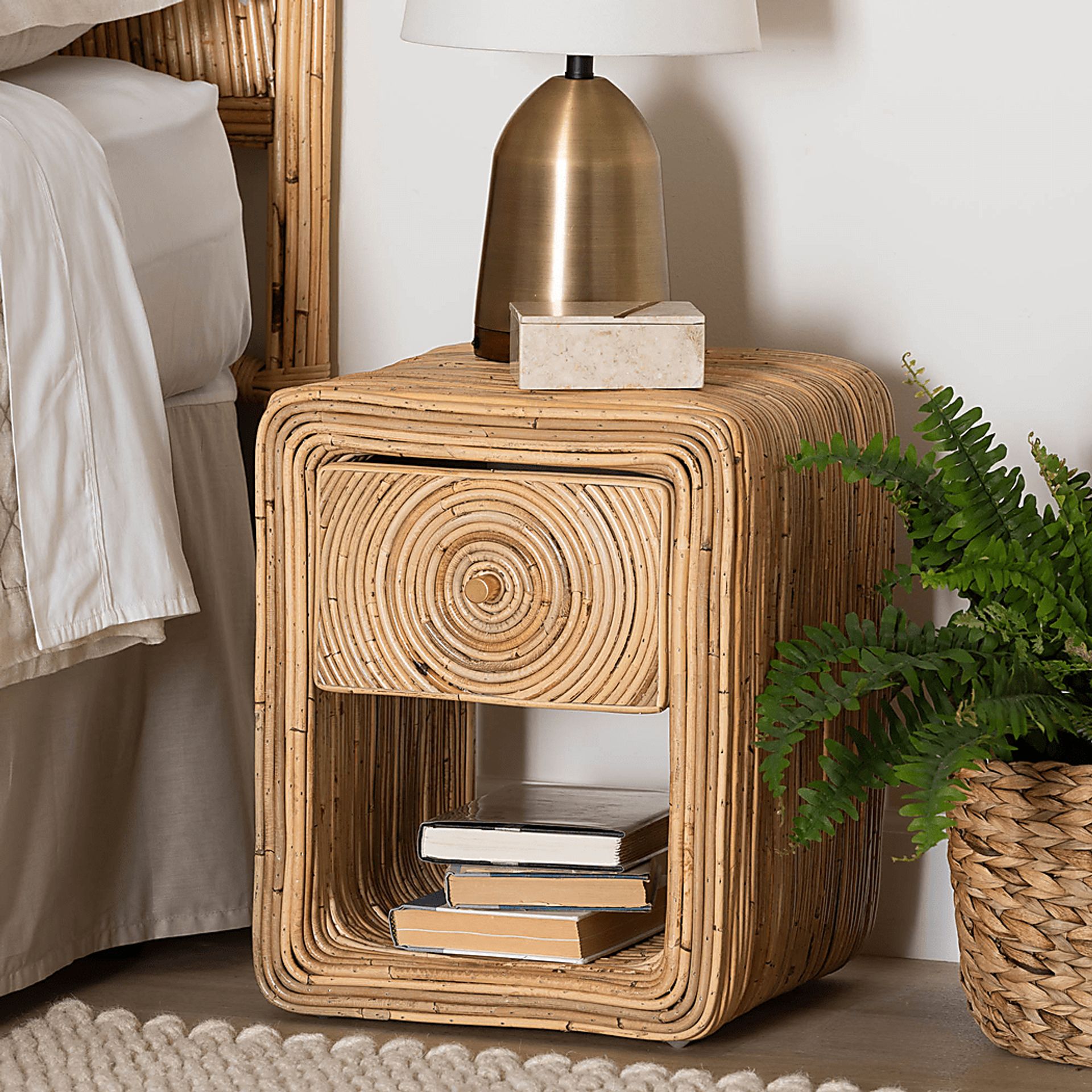 Doisy Brown Nightstand - Image 2