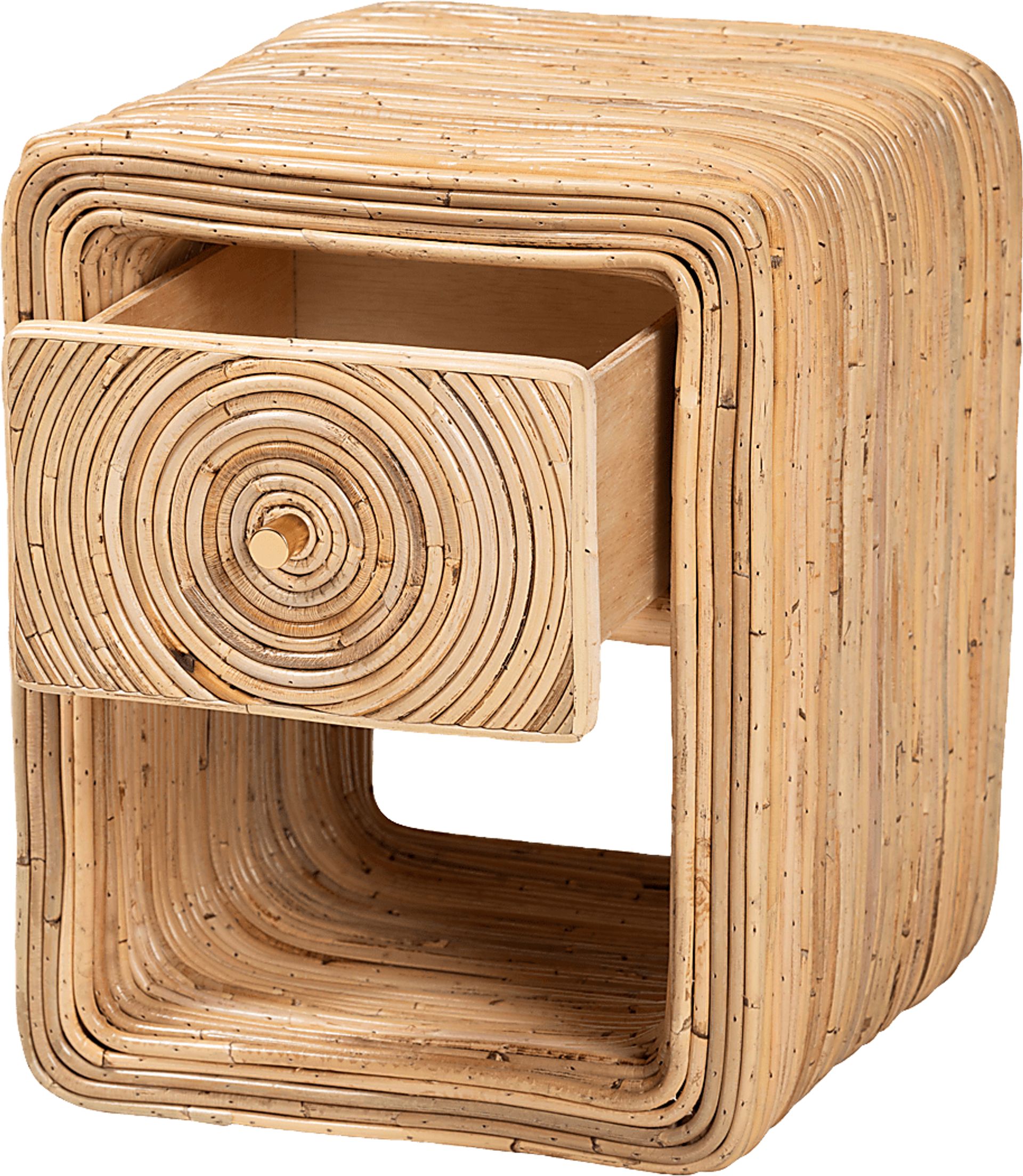 Doisy Brown Nightstand - Image 8
