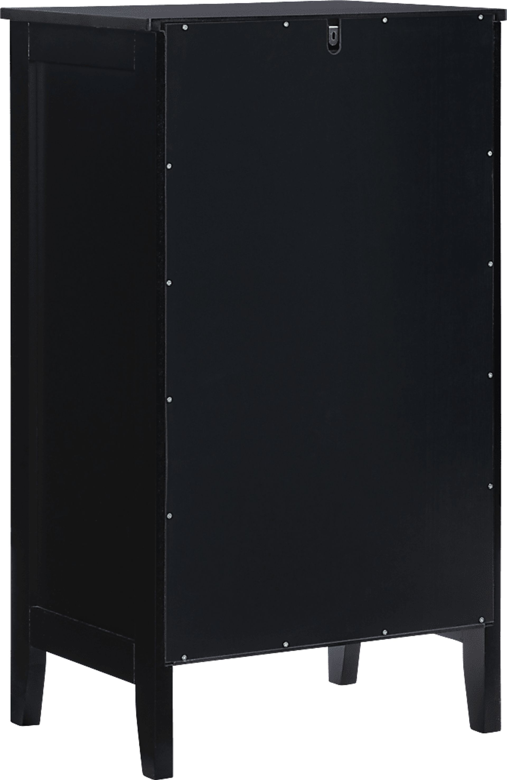 Dokuru Black Accent Cabinet, Small - Image 9