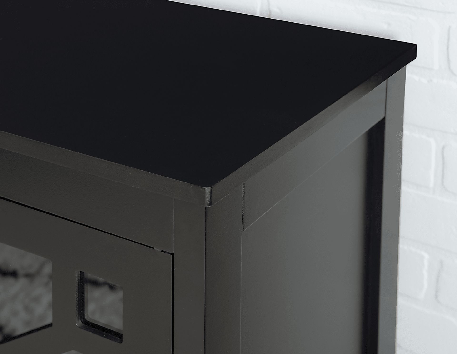 Dokuru Black Accent Cabinet, Small - Image 14