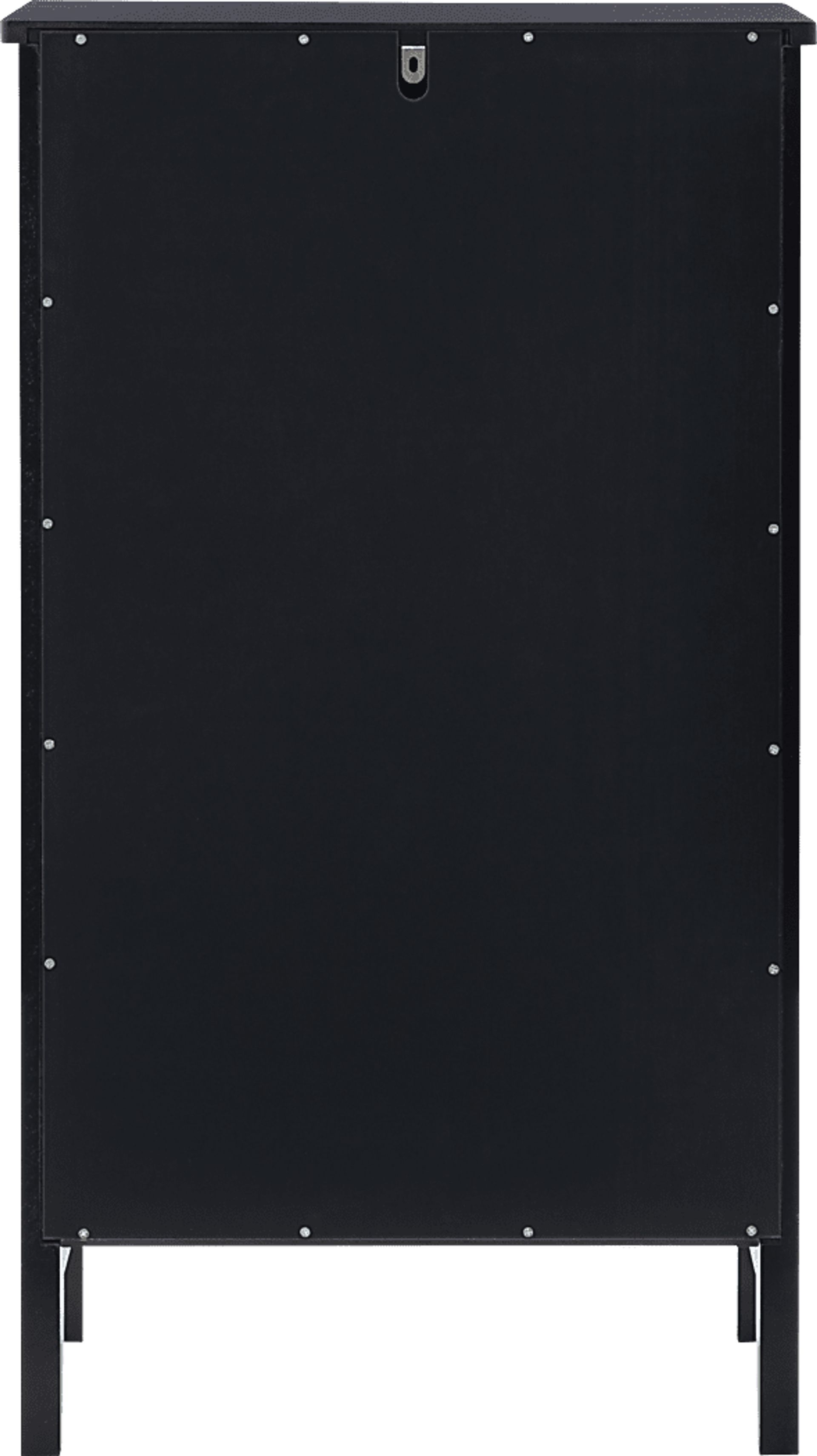 Dokuru Black Accent Cabinet, Small - Image 15