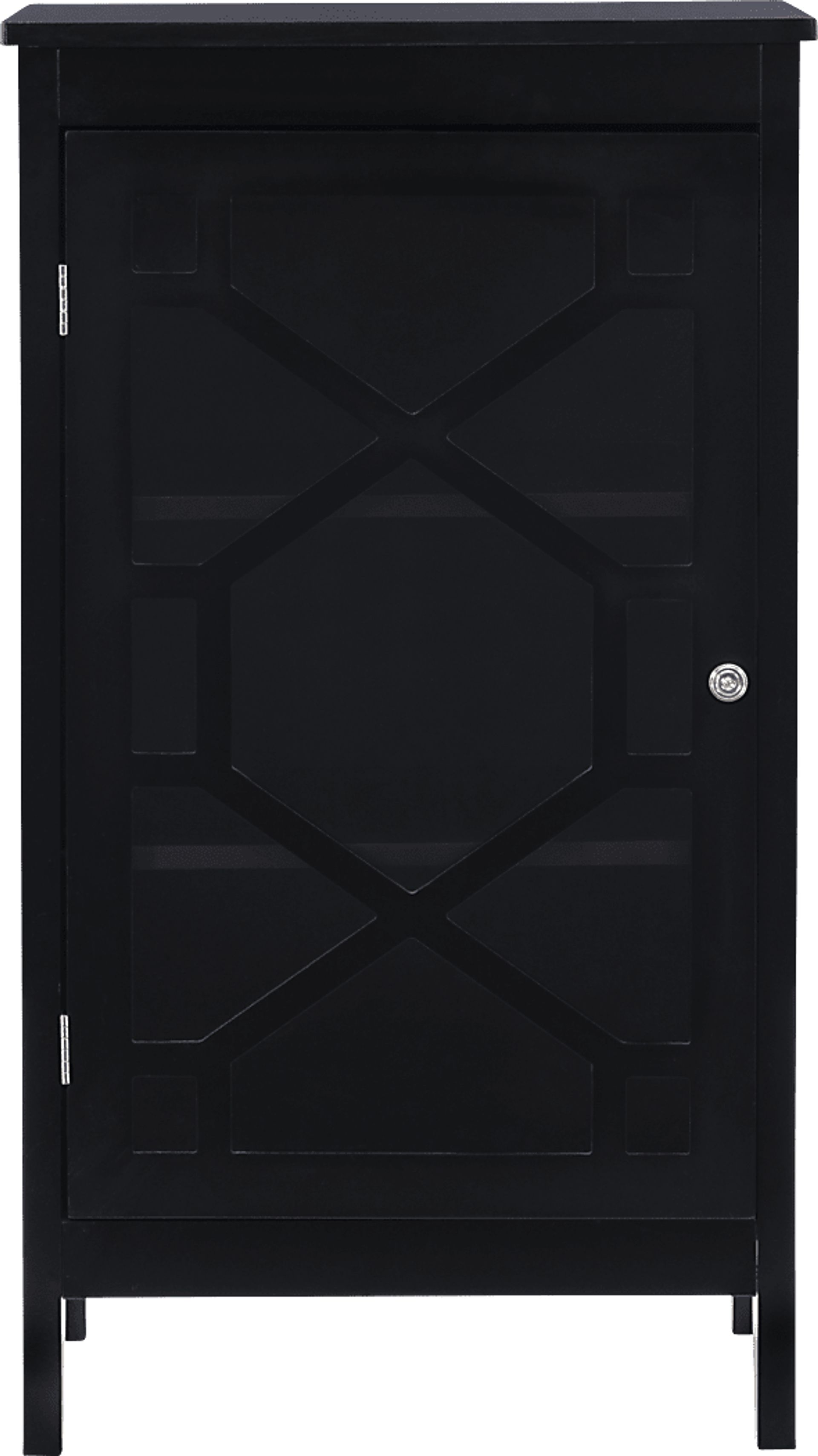 Dokuru Black Accent Cabinet, Small - Image 16