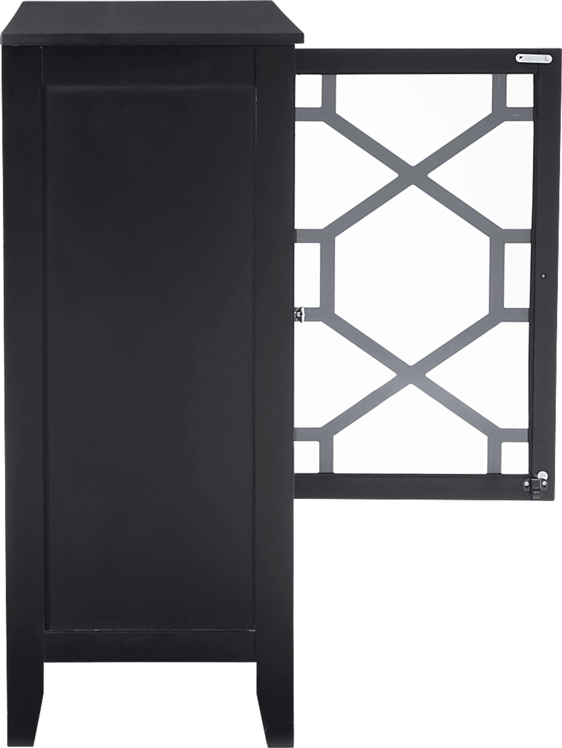 Dokuru Black Accent Cabinet - Image 16