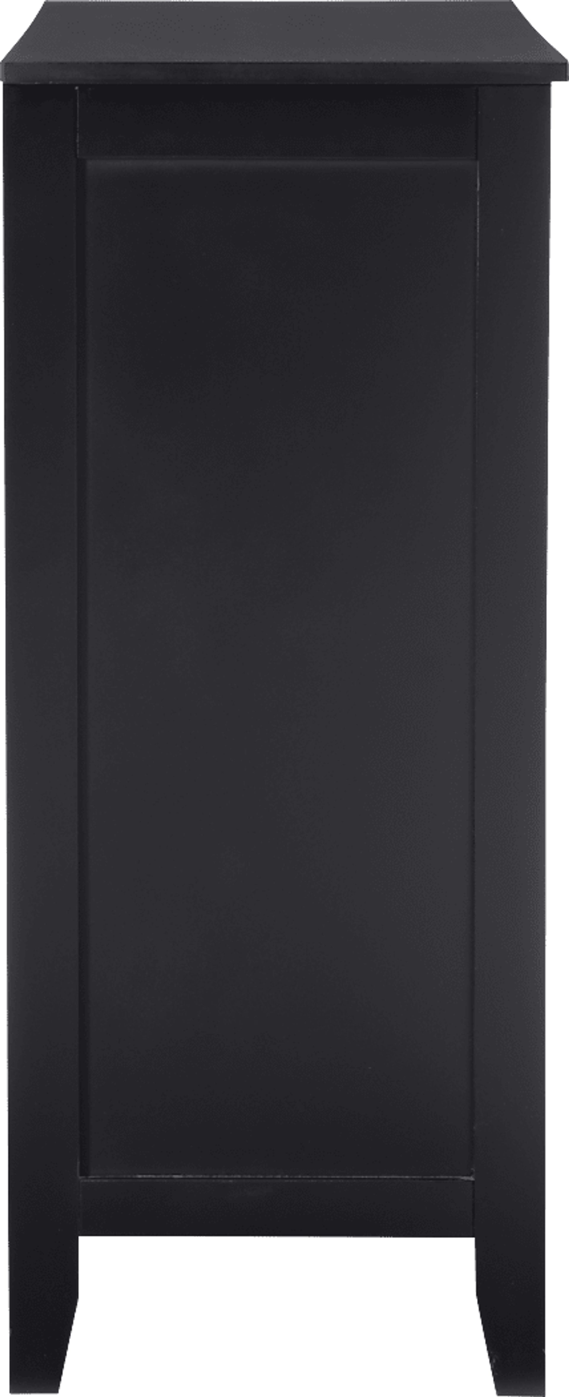 Dokuru Black Accent Cabinet - Image 8