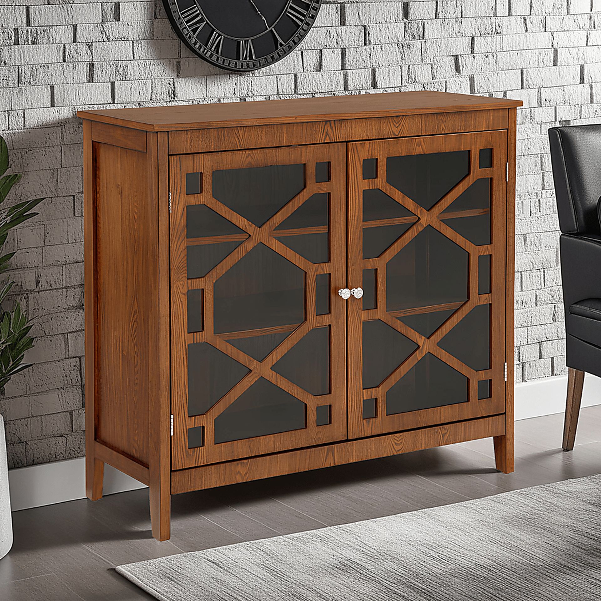 Dokuru Brown Accent Cabinet - Image 3