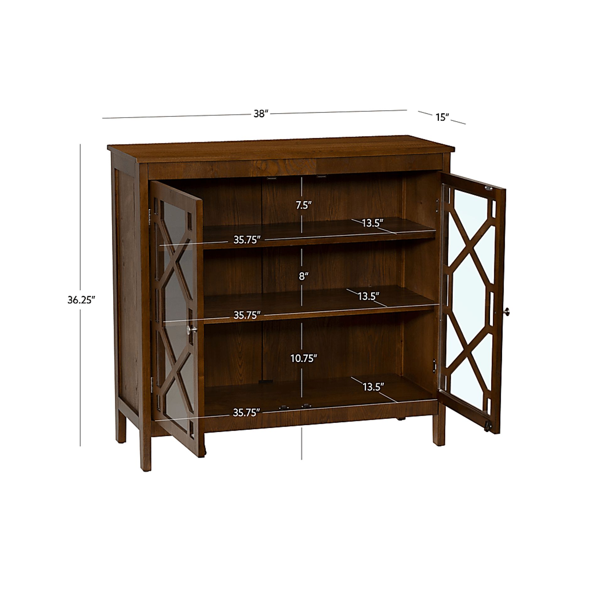 Dokuru Brown Accent Cabinet - Image 8