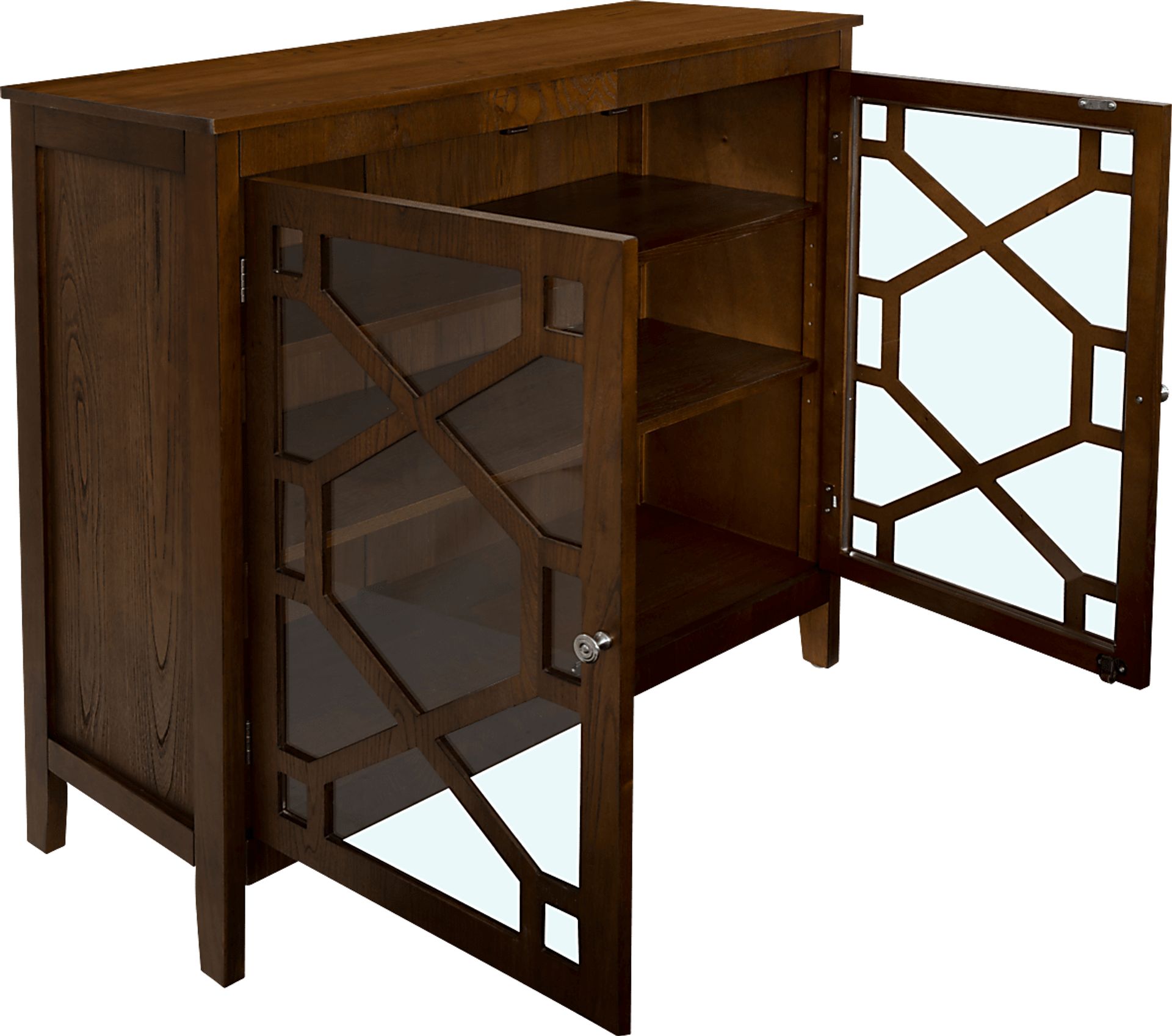 Dokuru Brown Accent Cabinet - Image 9