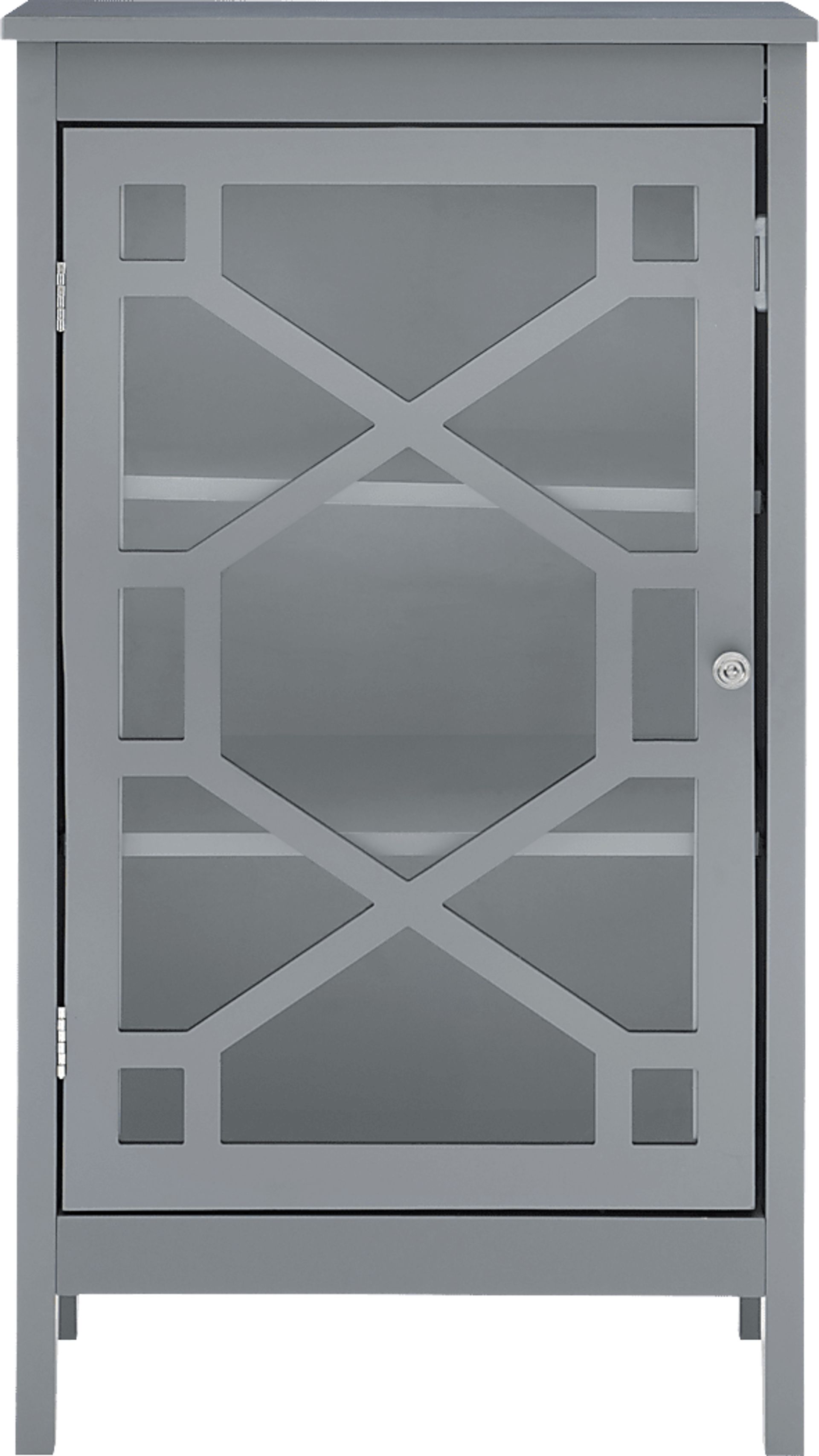 Dokuru Gray Accent Cabinet, Small - Image 14