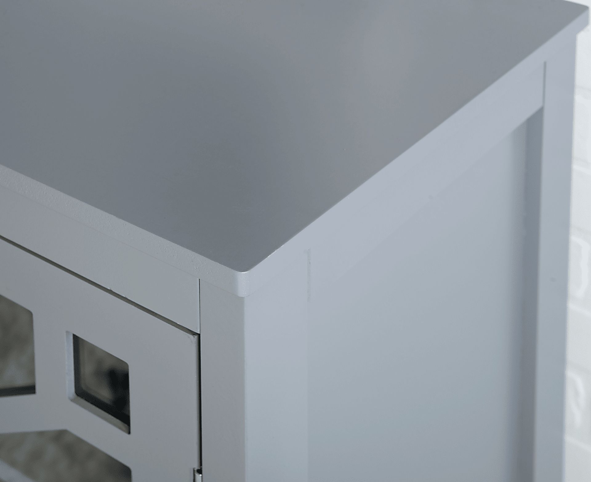 Dokuru Gray Accent Cabinet, Small - Image 9