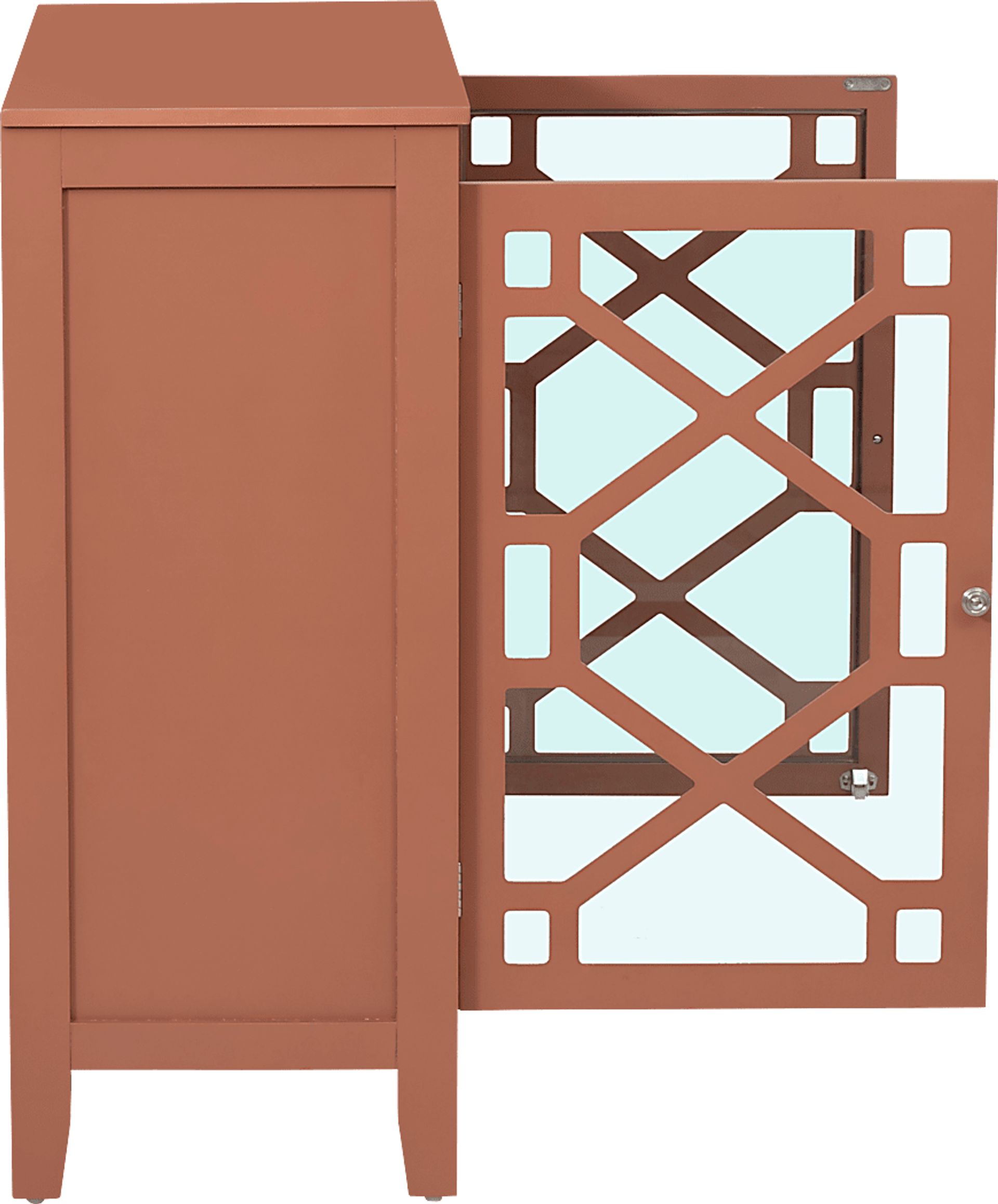 Dokuru Terracotta Accent Cabinet - Image 13