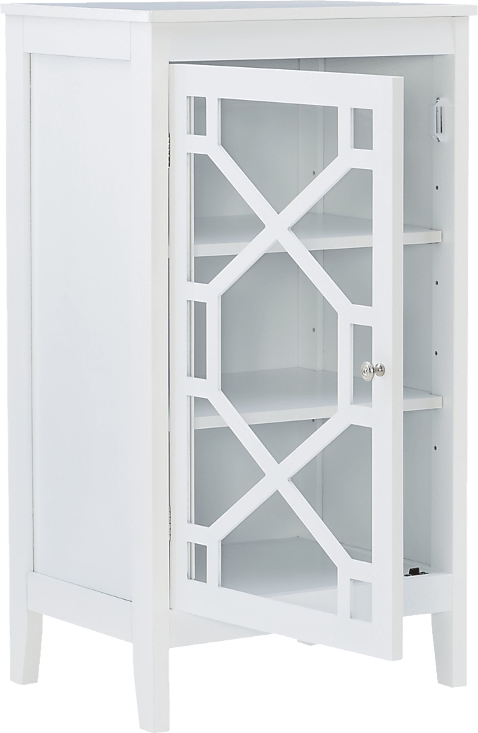 Dokuru White Accent Cabinet, Small - Image 14
