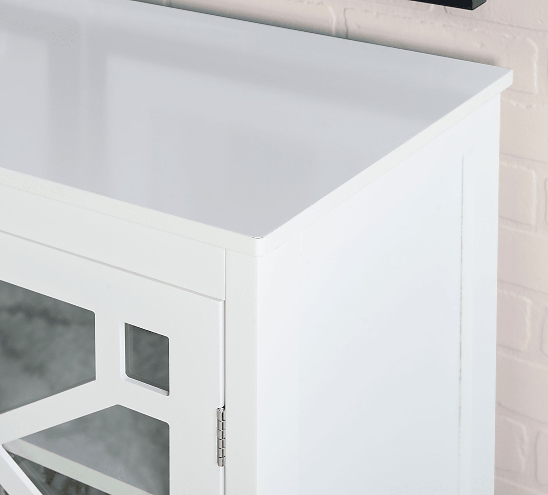 Dokuru White Accent Cabinet, Small - Image 5