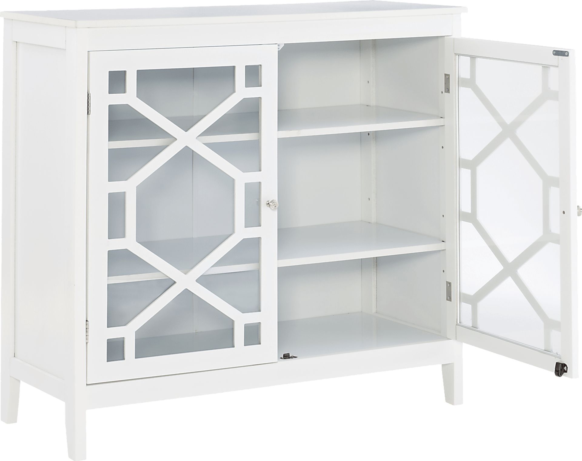 Dokuru White Accent Cabinet - Image 11
