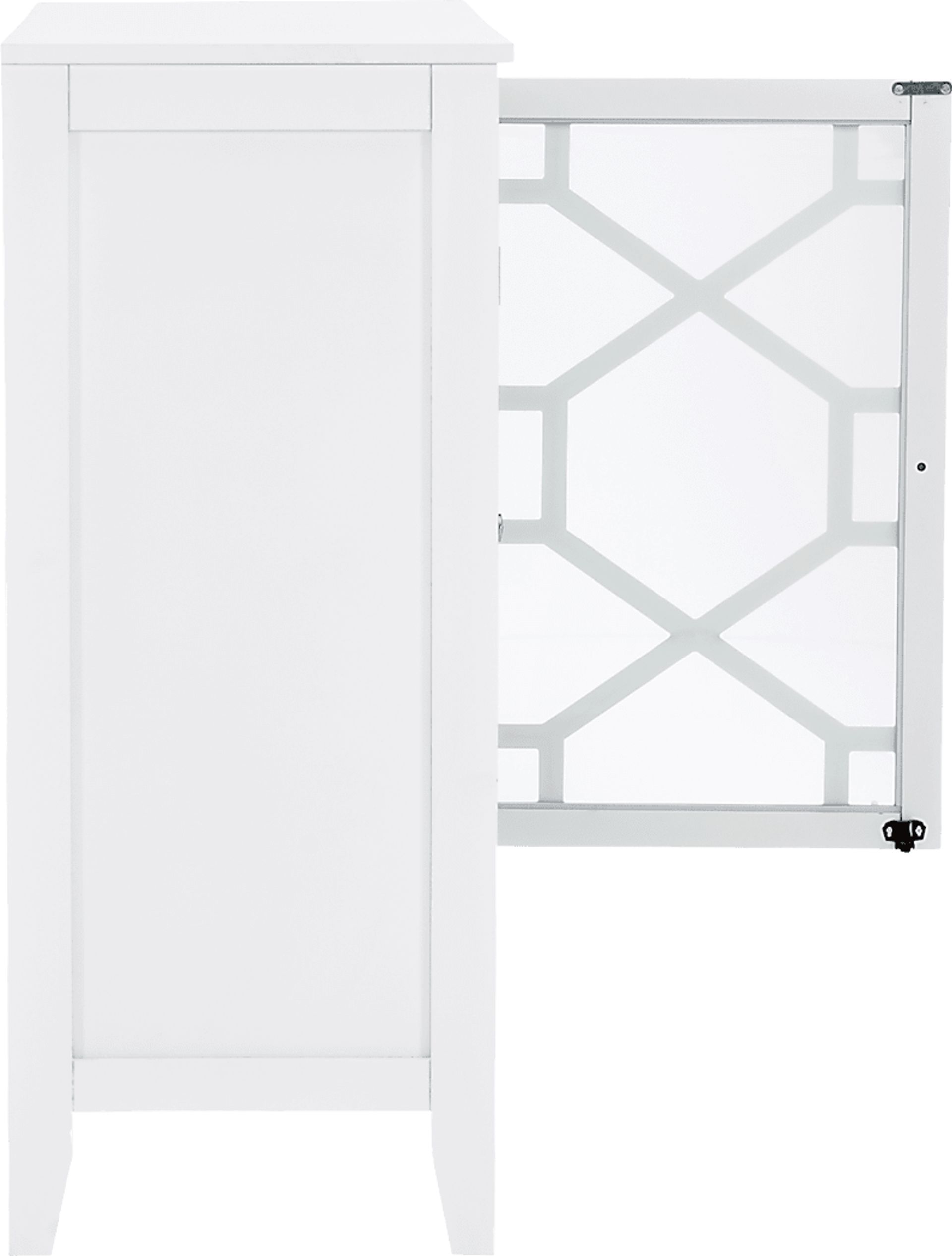 Dokuru White Accent Cabinet - Image 13