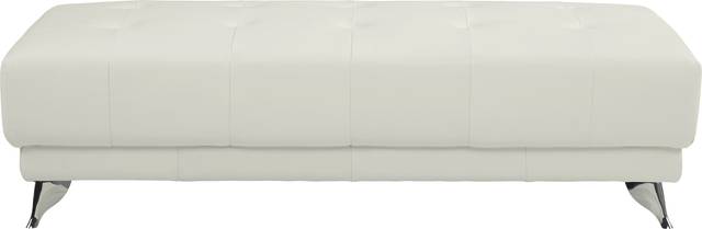Dolcedo White 5 Pc Leather Sectional Living Room - Thumbnail - Image 6