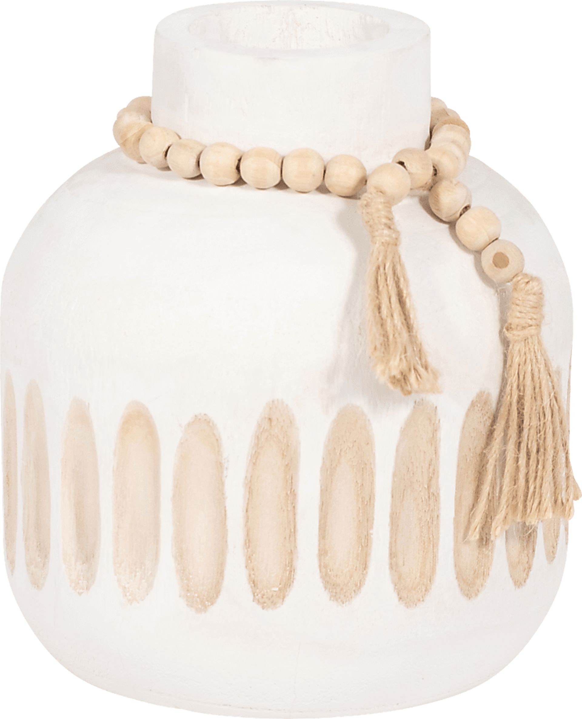 Dolen White 8 in. Vase - Image 2