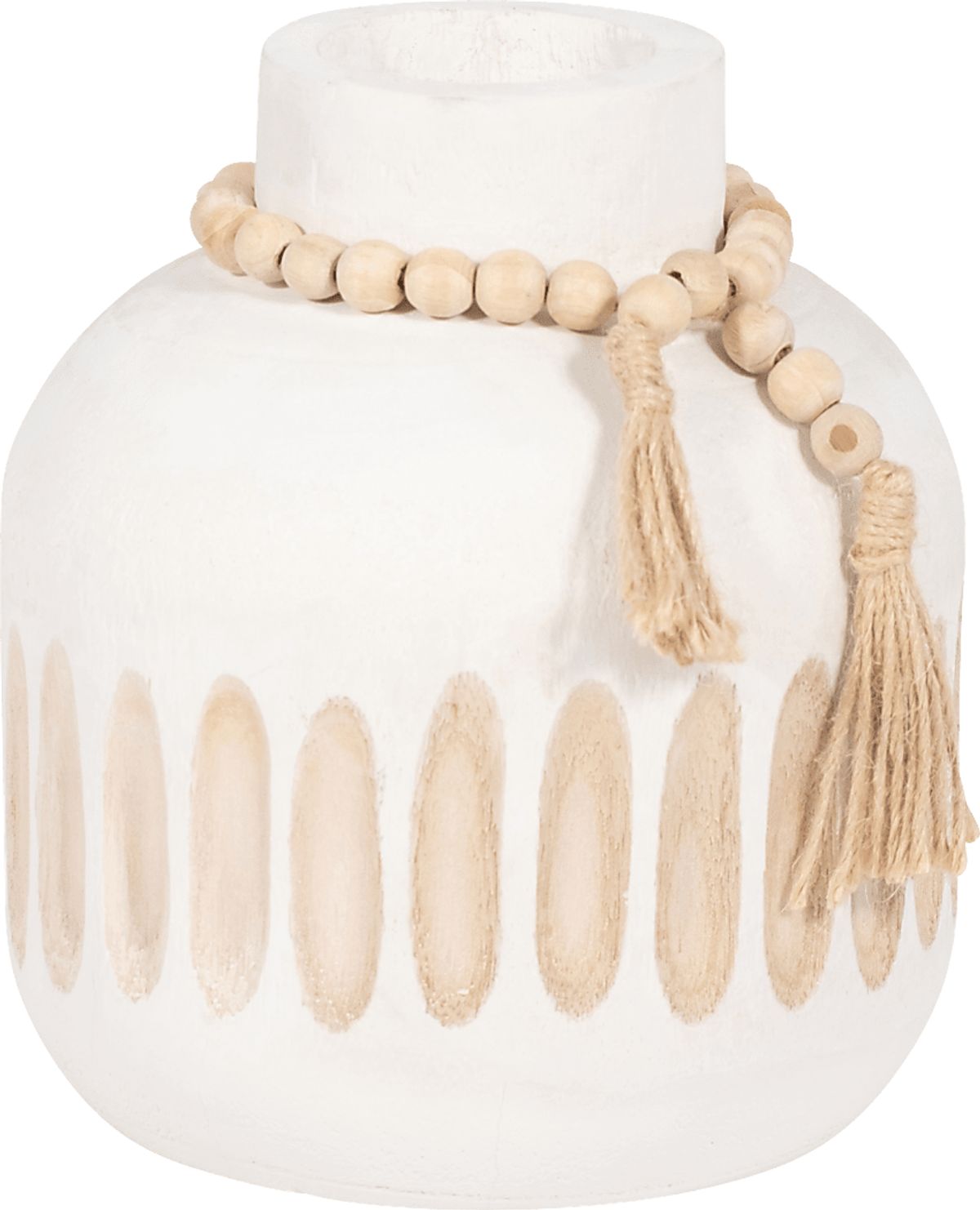 Dolen White Vase | Rooms to Go