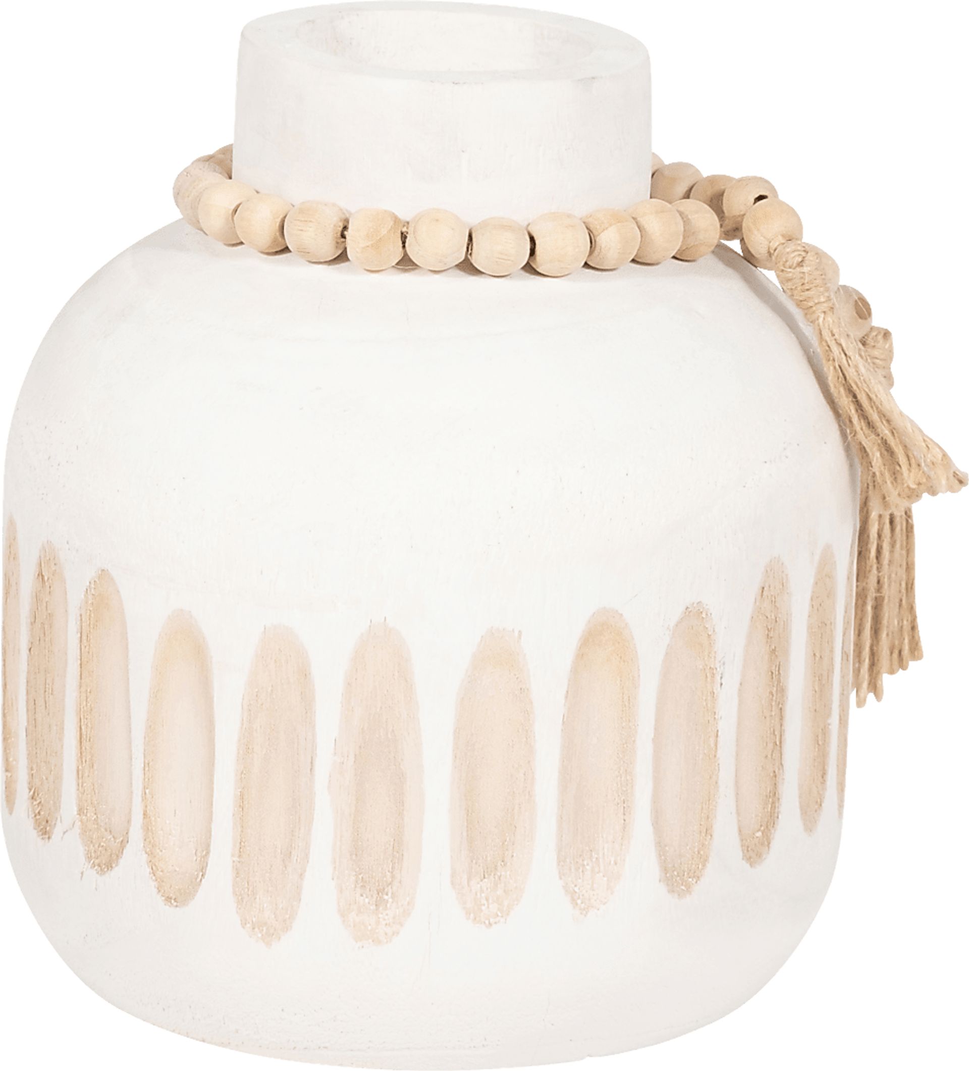 Dolen White 8 in. Vase - Image 3