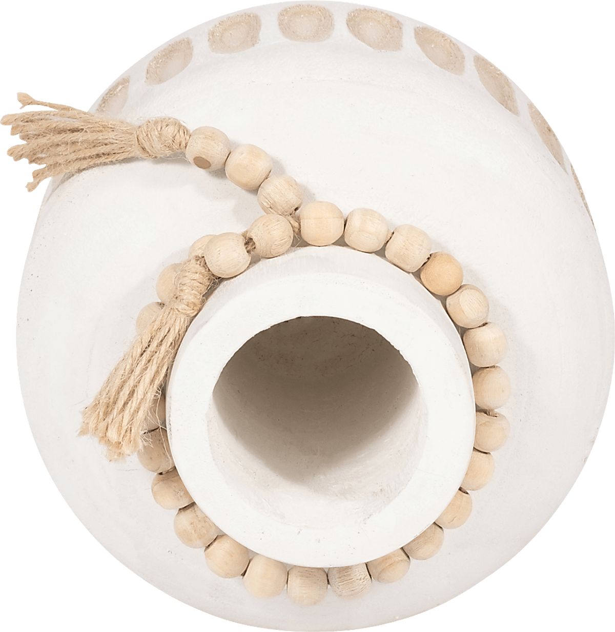 Dolen White Vase | Rooms to Go