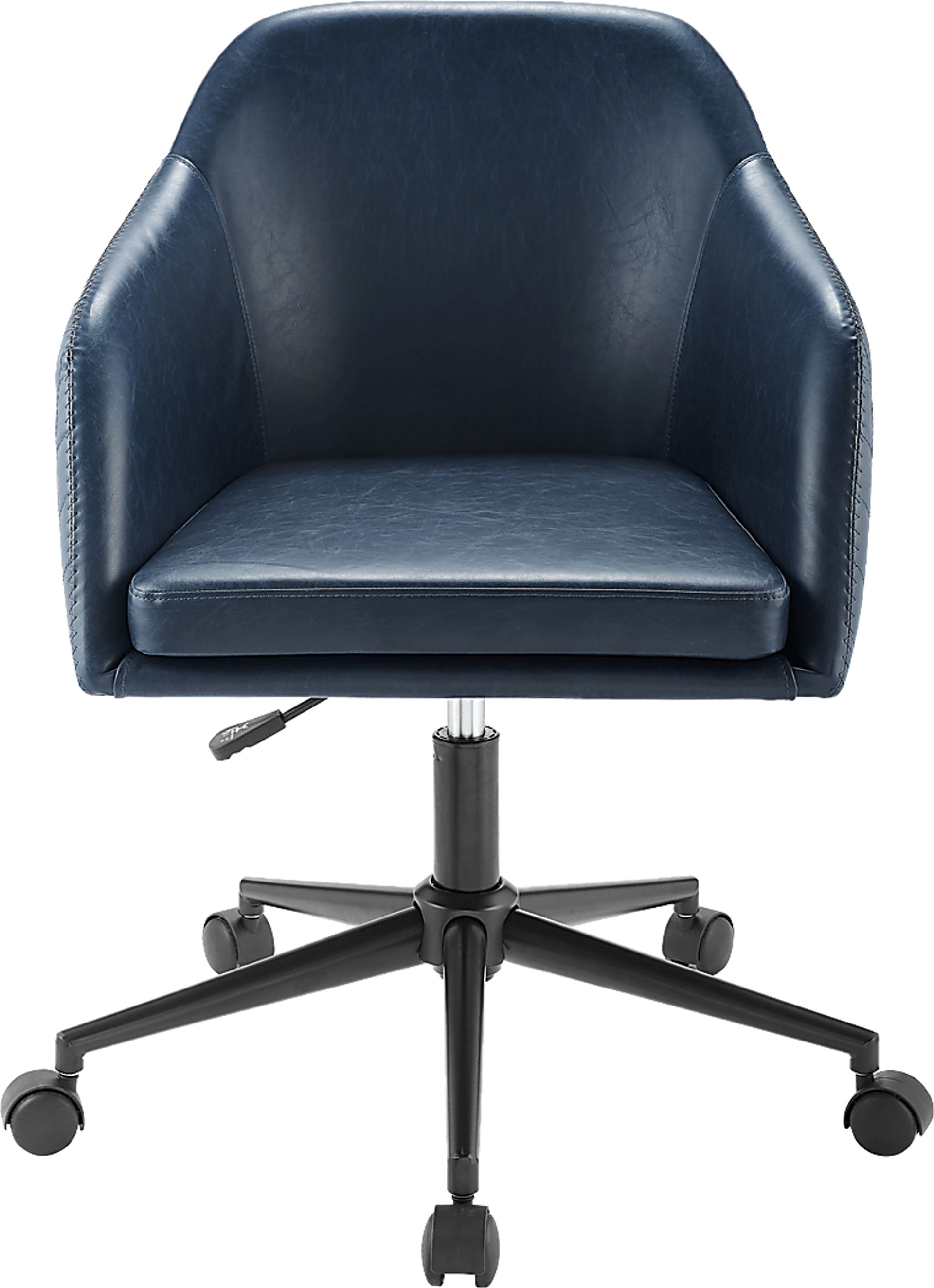 Dolfield Navy Desk Chair - Image 2