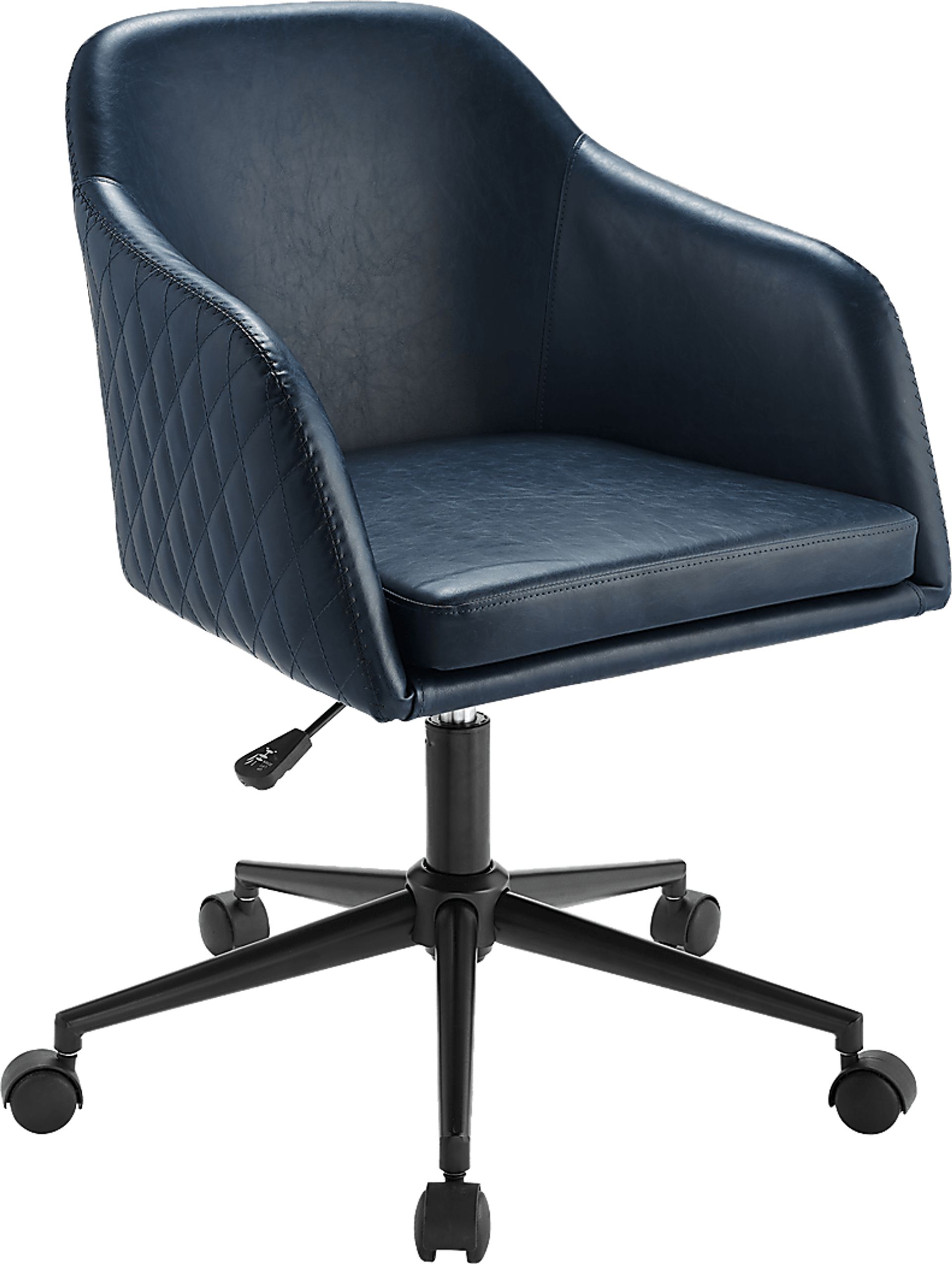 Dolfield Navy Desk Chair - Image 1