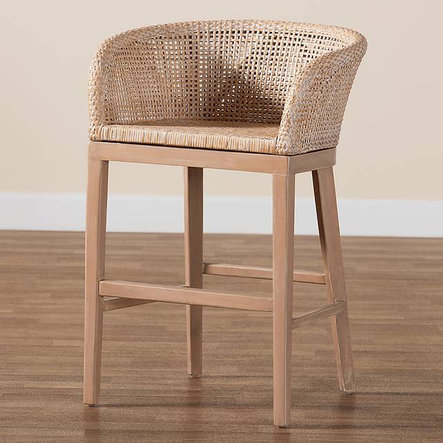 Dollard Light Brown Counter Stool - Thumbnail - Image 9