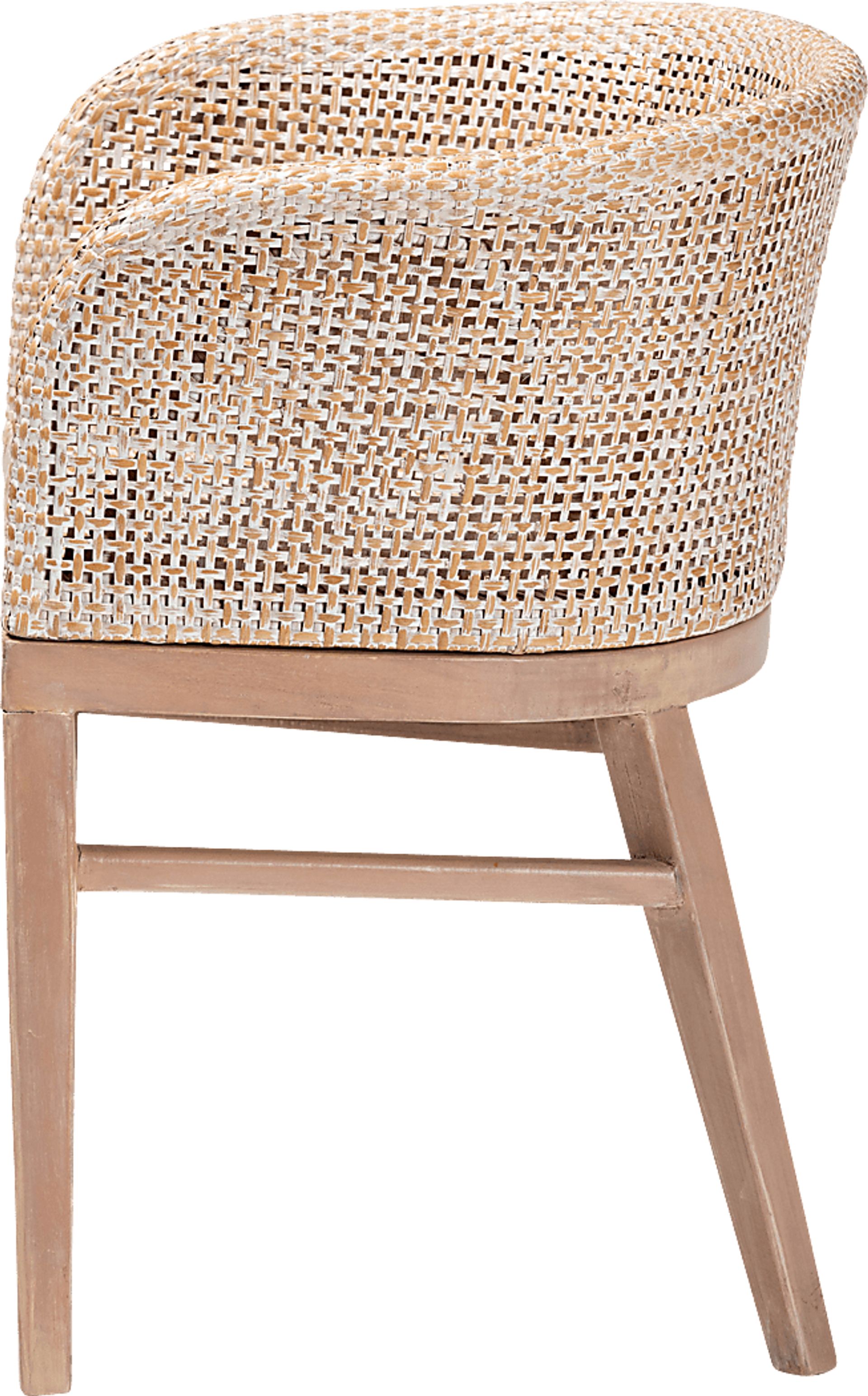 Dollard Light Brown Dining Chair - Image 4
