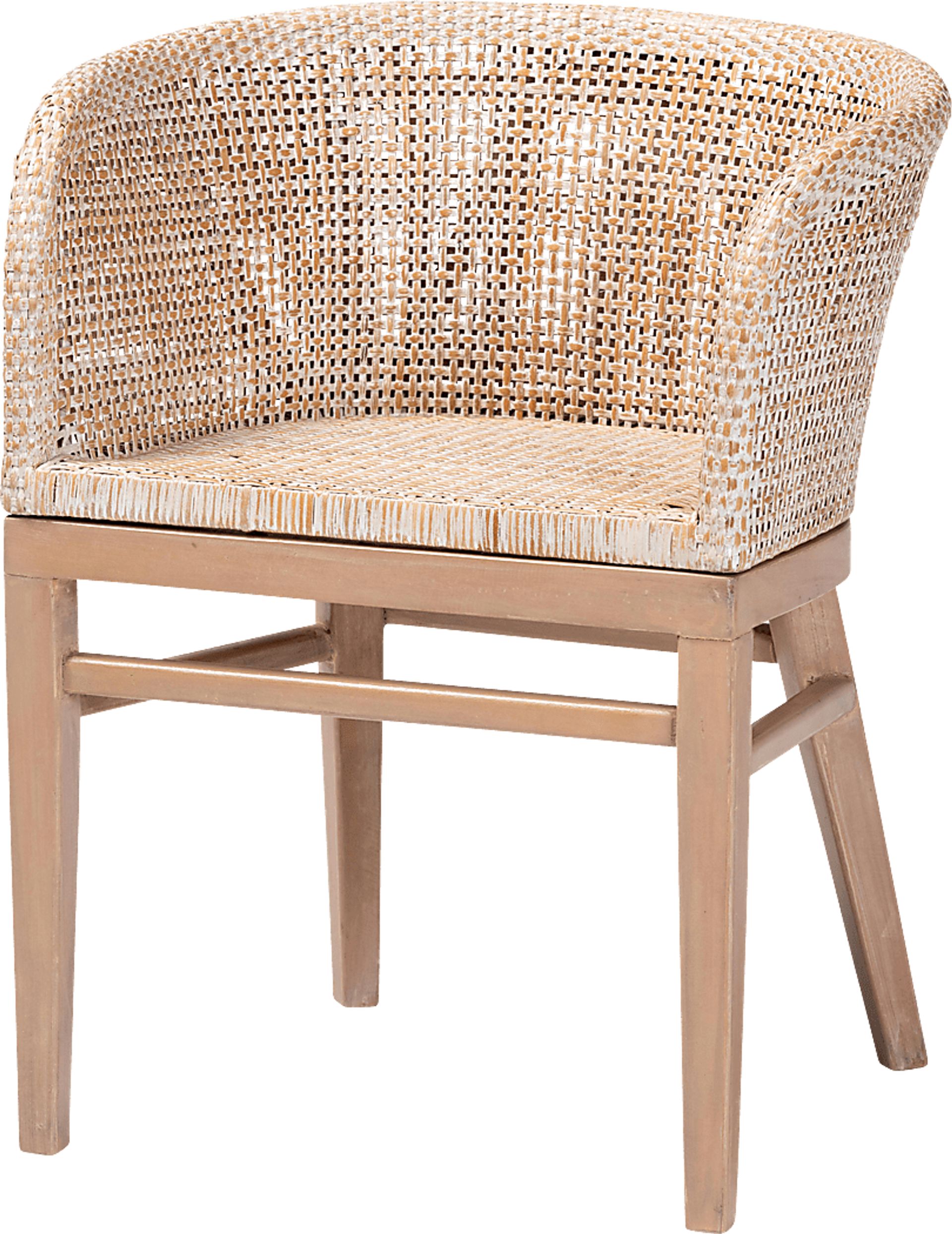 Dollard Light Brown Dining Chair - Image 1
