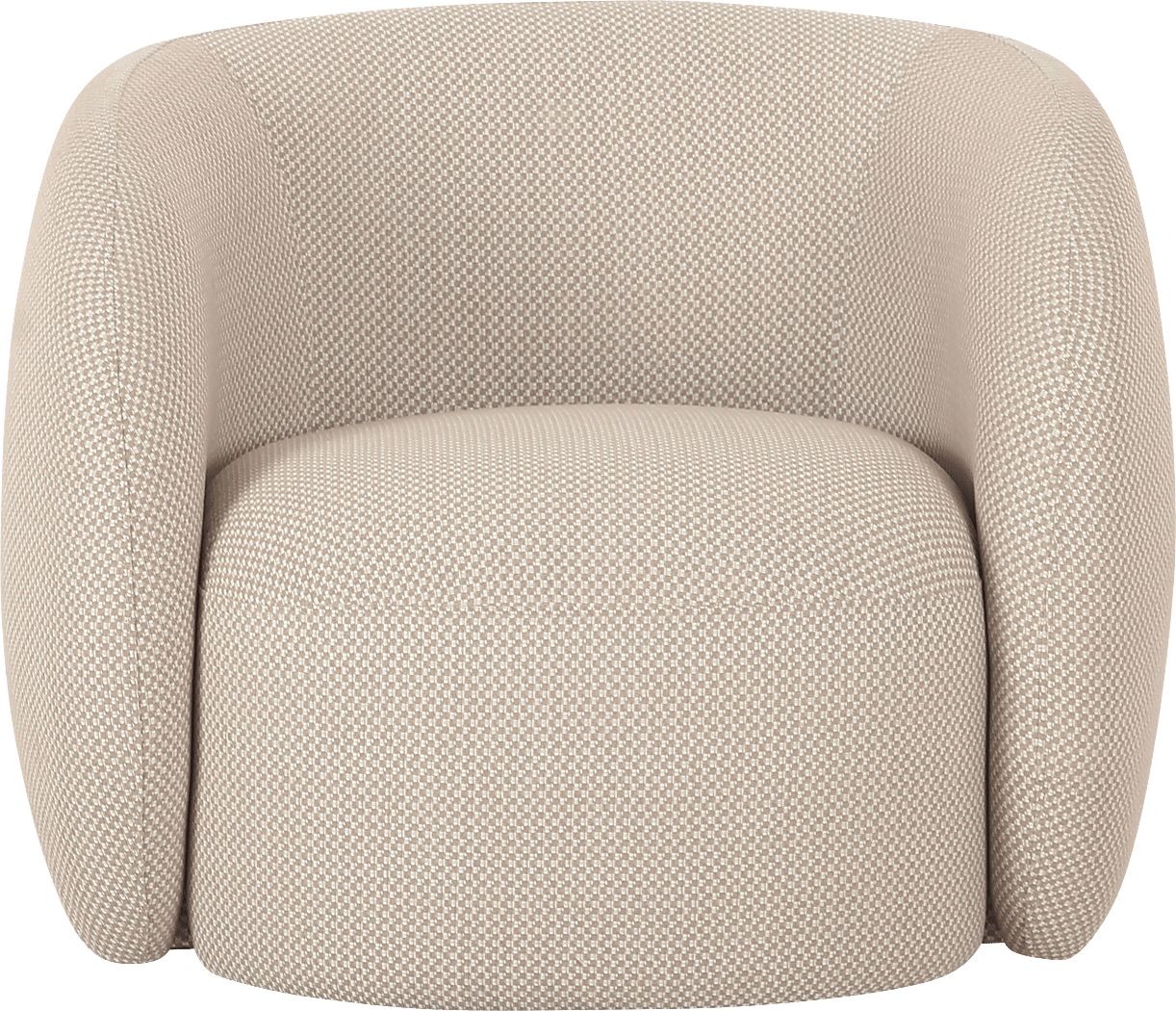 Dollava Beige Accent Chair