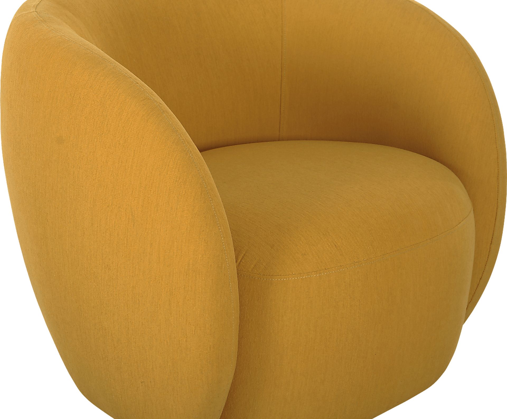 Dollava Yellow Accent Chair - Image 4