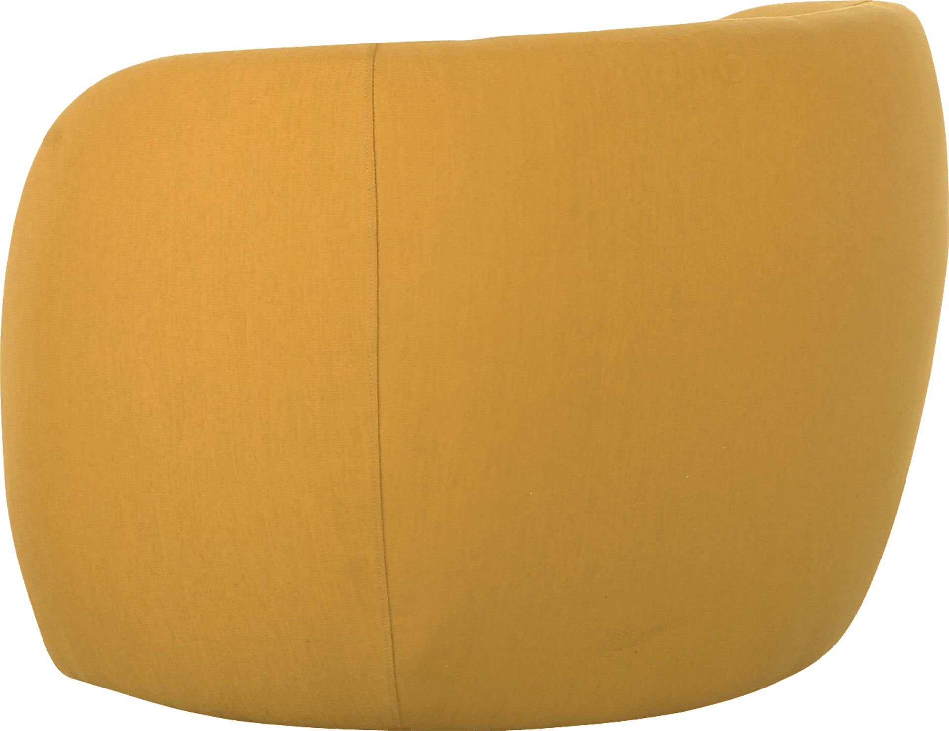 Dollava Yellow Accent Chair - Image 5