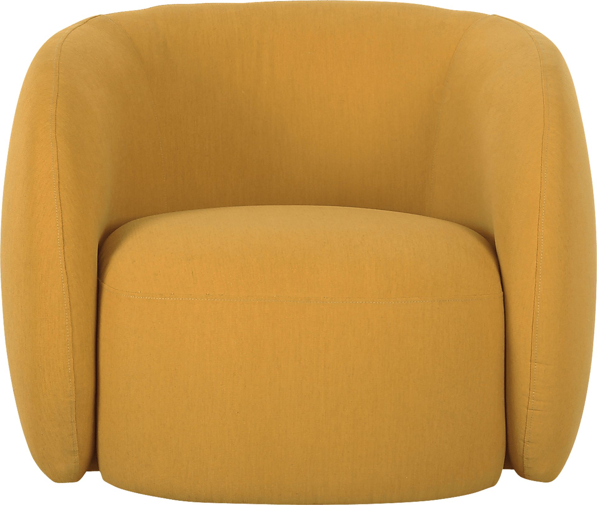 Dollava Yellow Accent Chair - Image 1
