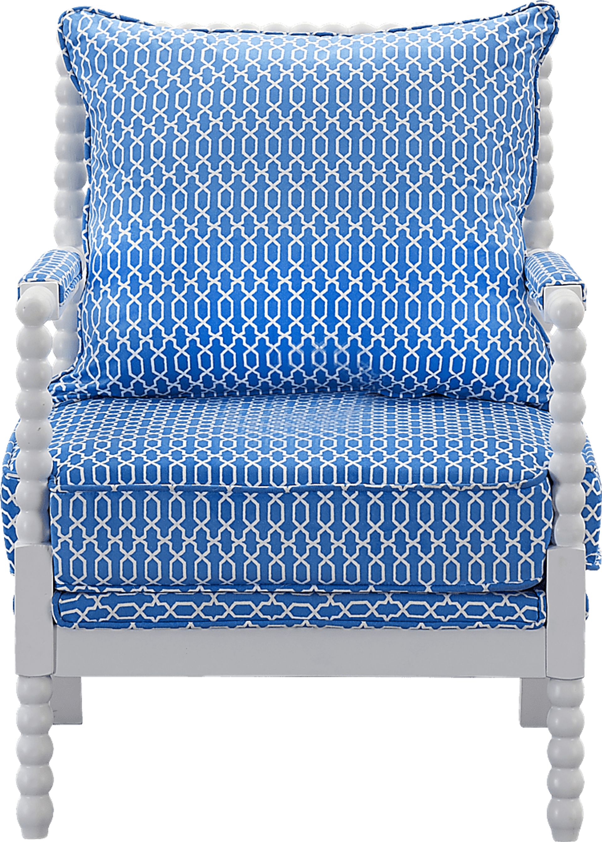 Dollison Blue Accent Chair - Image 2