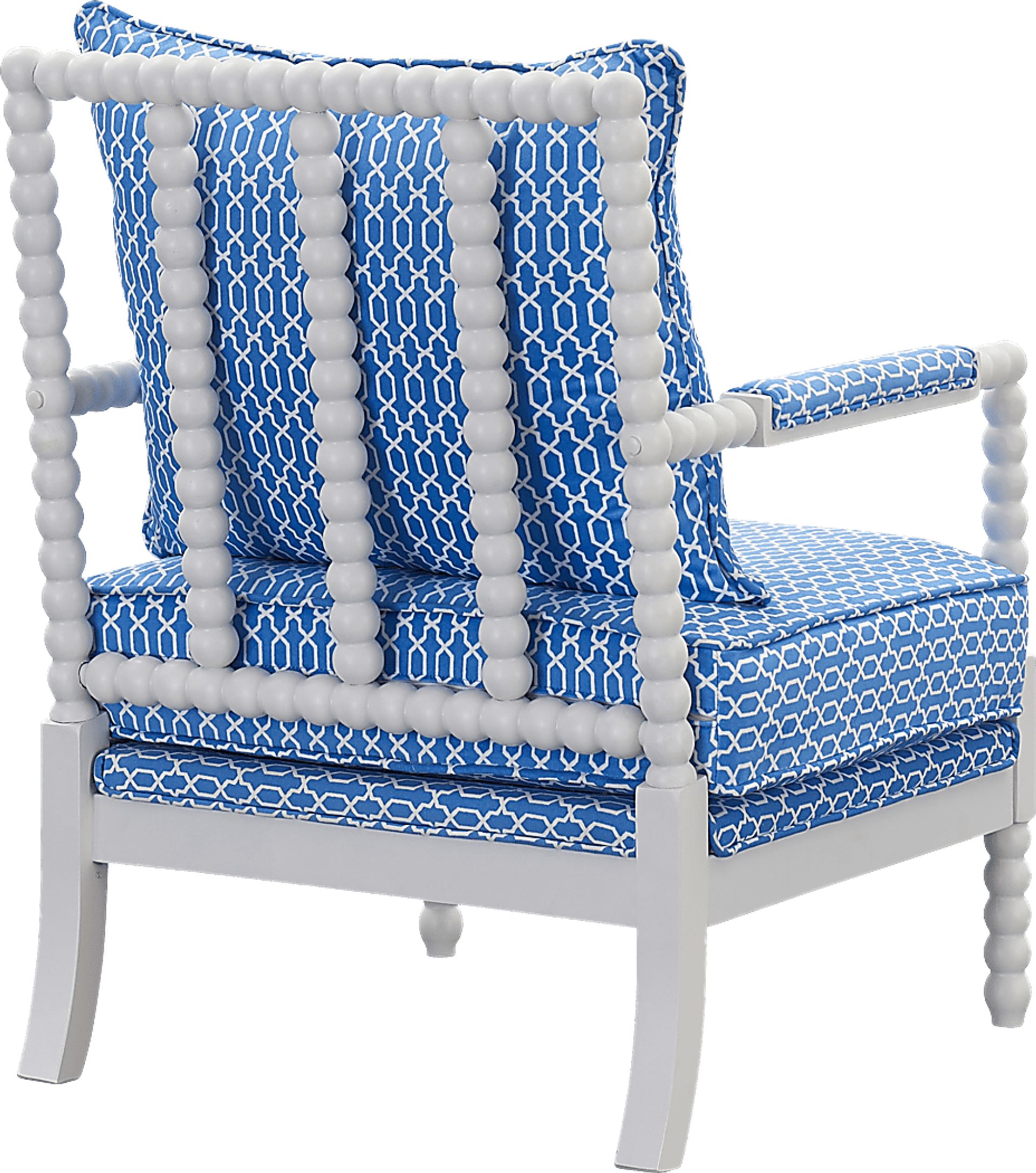 Dollison Blue Accent Chair - Image 3