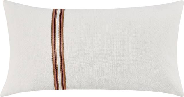 Dolloway Ivory Lumbar Pillow - Thumbnail - Image 1