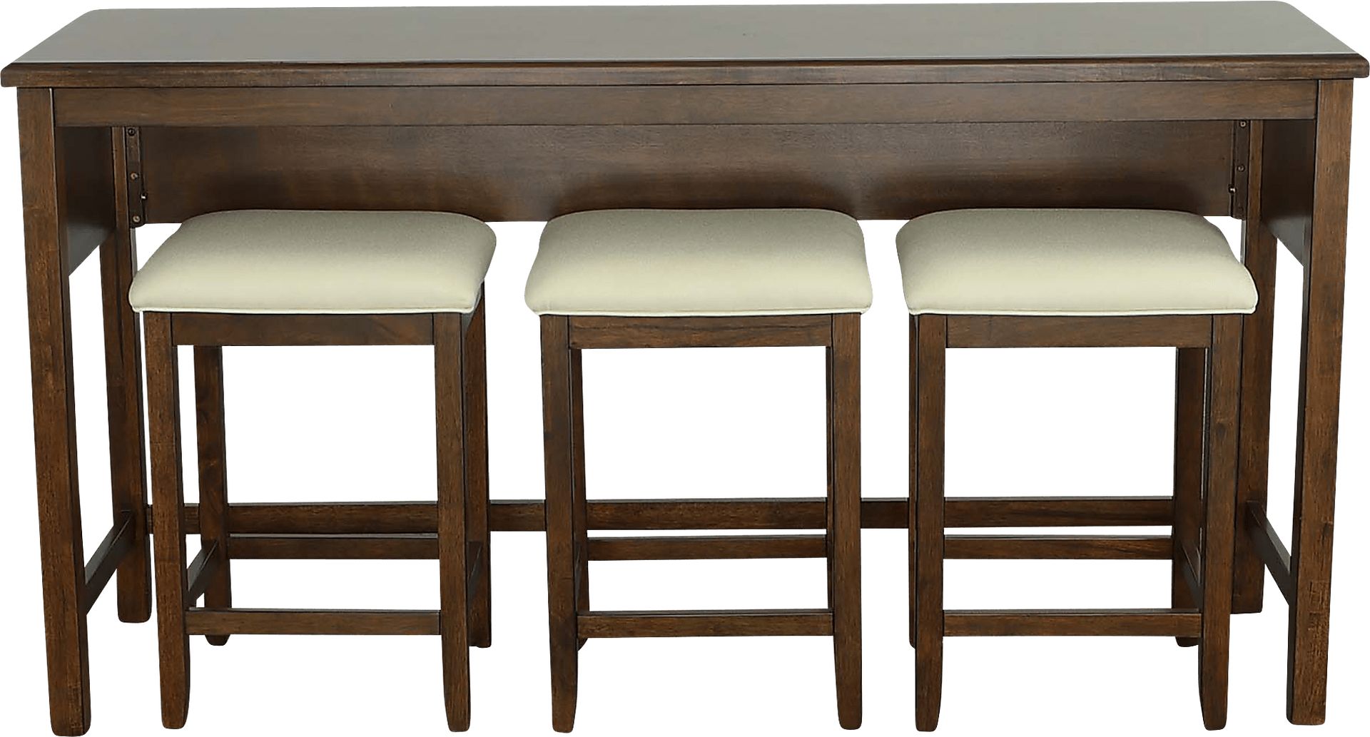 Dollyben Brown Counter Height Table with 3 Stools - Image 4