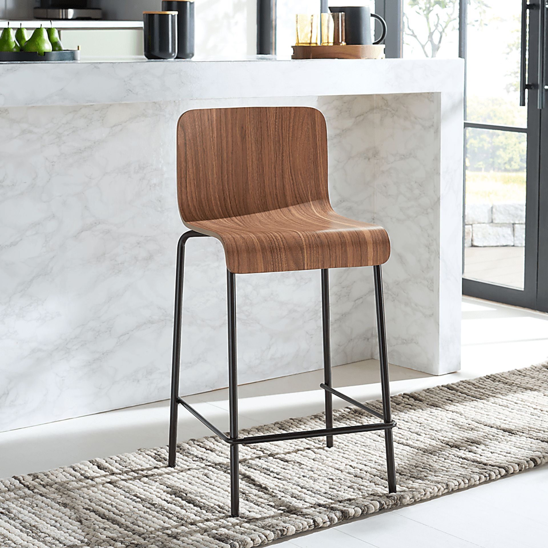 Dolry Brown Bar Stool - Image 2