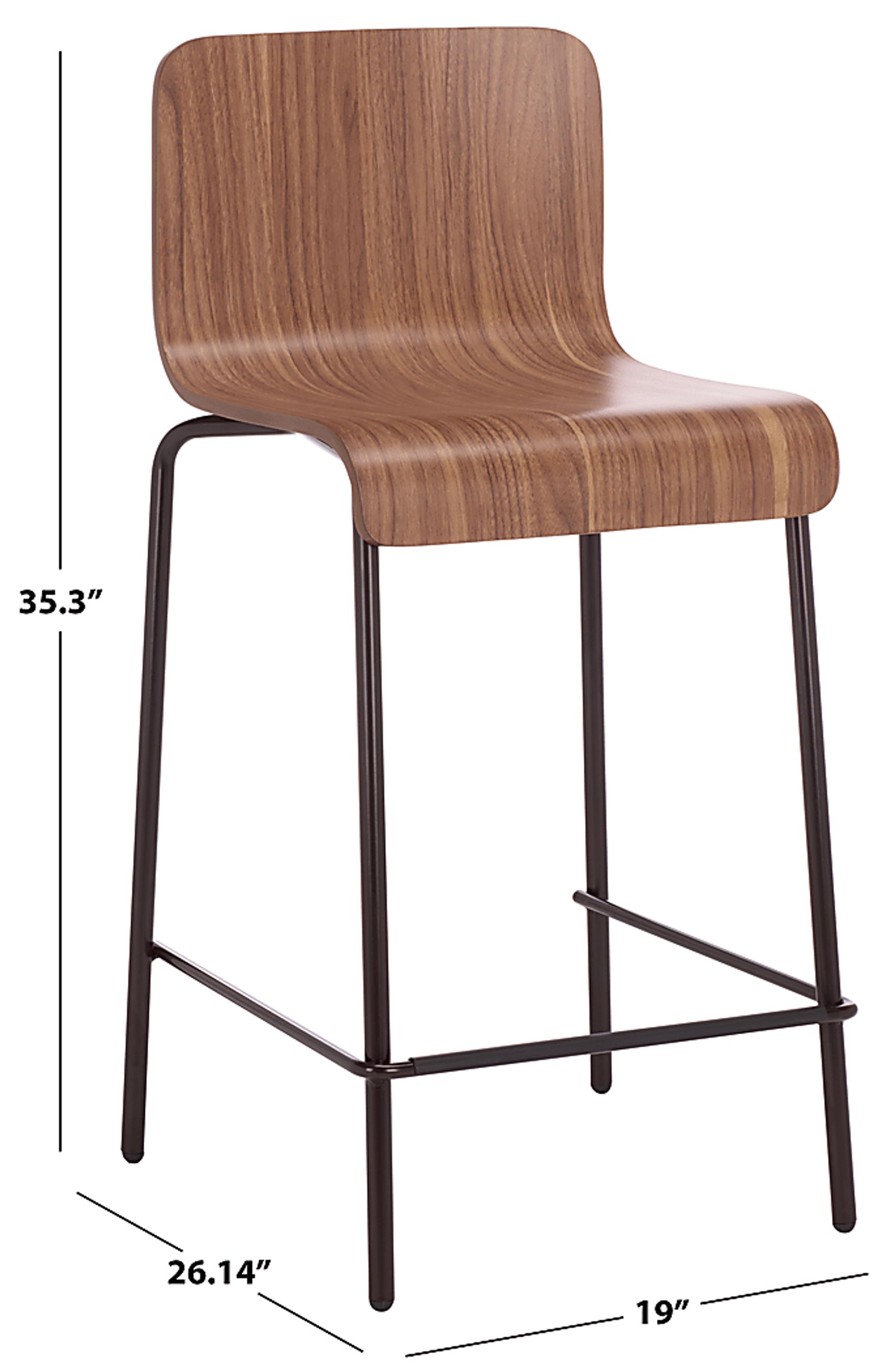 Dolry Brown Bar Stool - Image 5