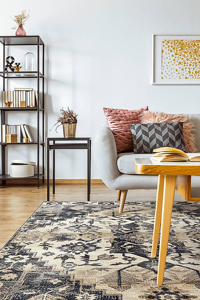 Doltos Navy 7'10 x 10'1 Rug - Thumbnail - Image 2