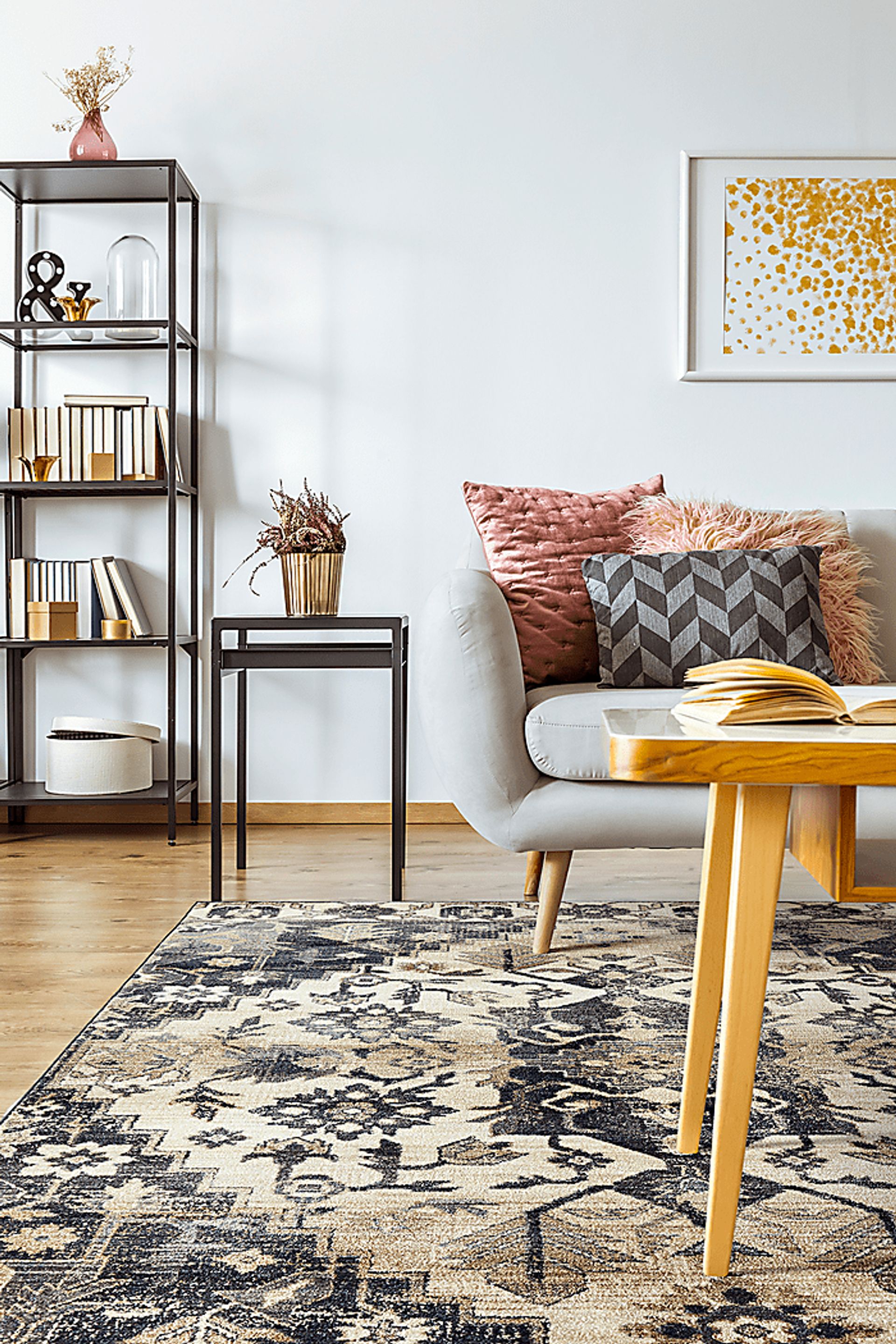Doltos Navy 7'10 x 10'1 Rug - Image 2