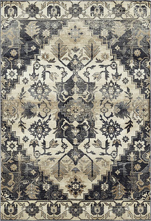 Doltos Navy 7'10 x 10'1 Rug - Thumbnail - Image 1