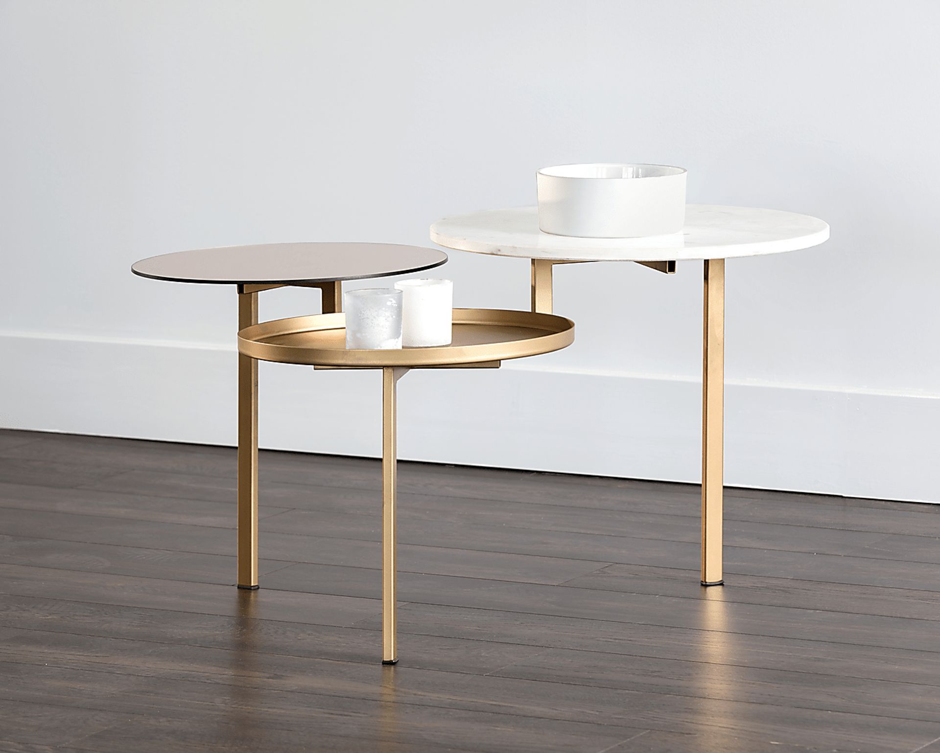 Dolunay Gold Cocktail Table - Image 3