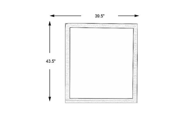 Dimension Image. Please refer to the Dimension Tab on this page for dimension details.