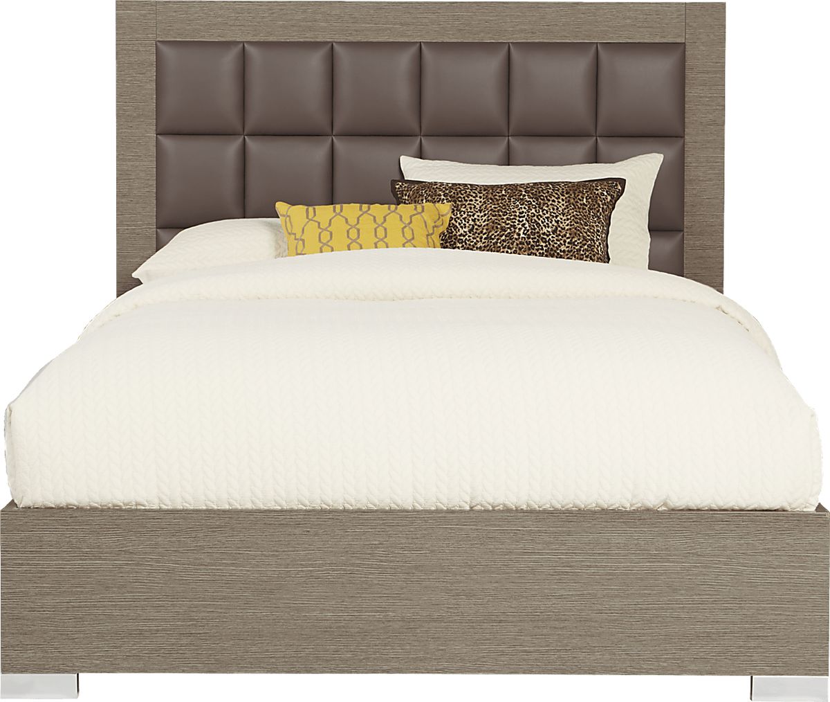 Dominique Gray 3 Pc King Bed | Rooms to Go