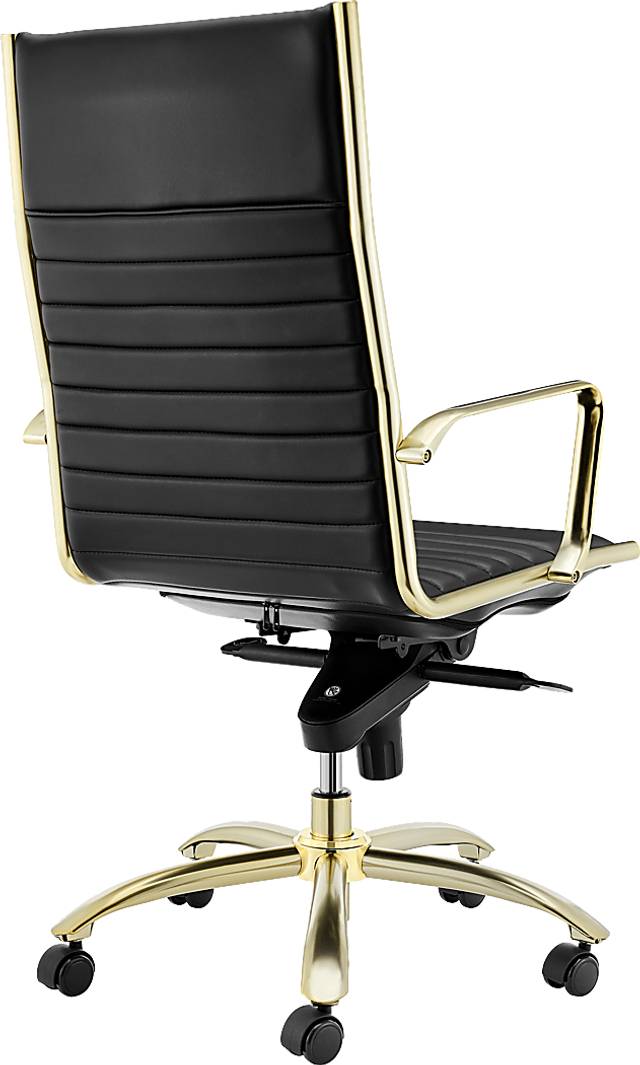 Domivara Black High Office Chair - Thumbnail - Image 6