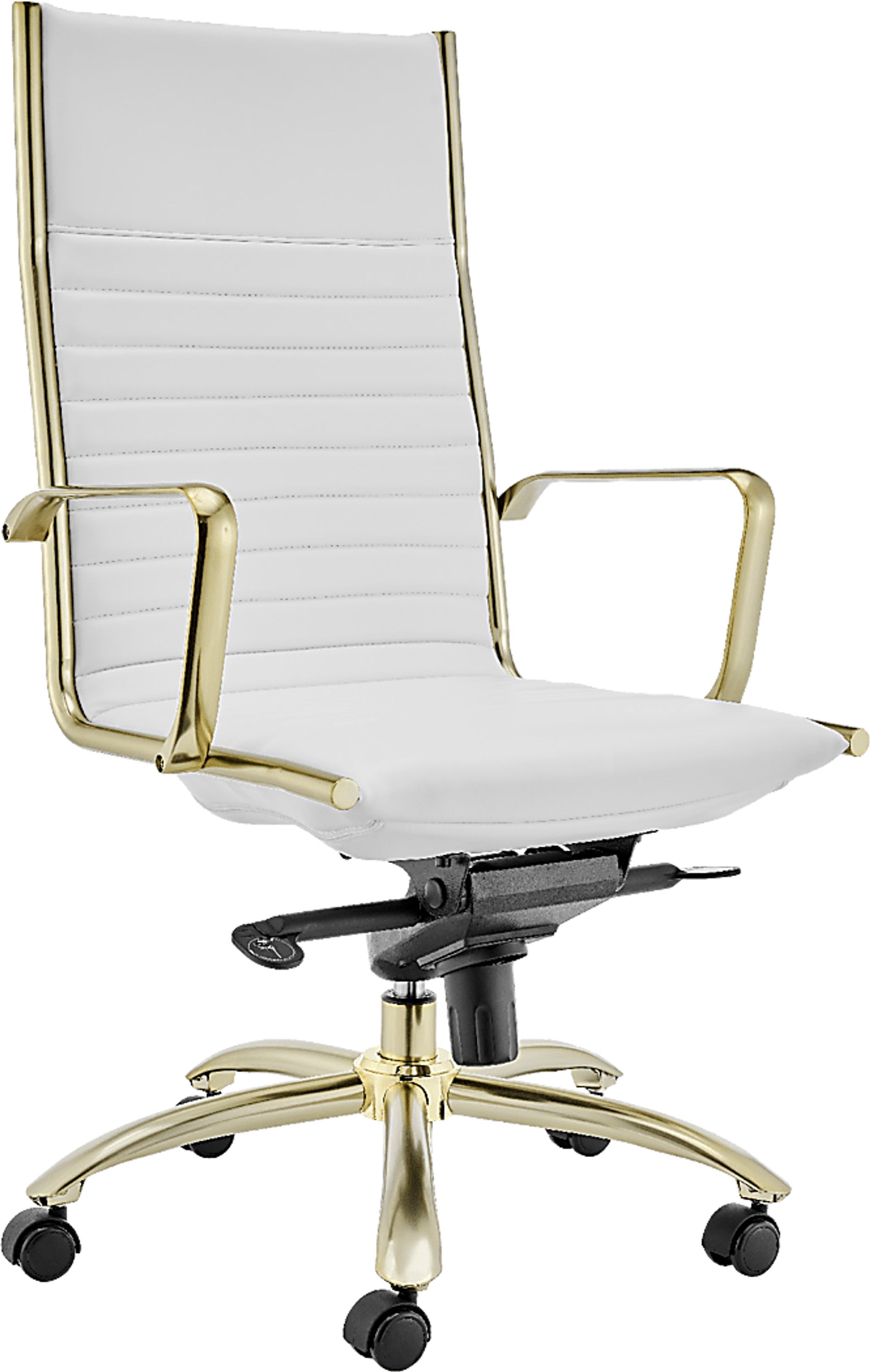 Domivara White High Office Chair - Image 7