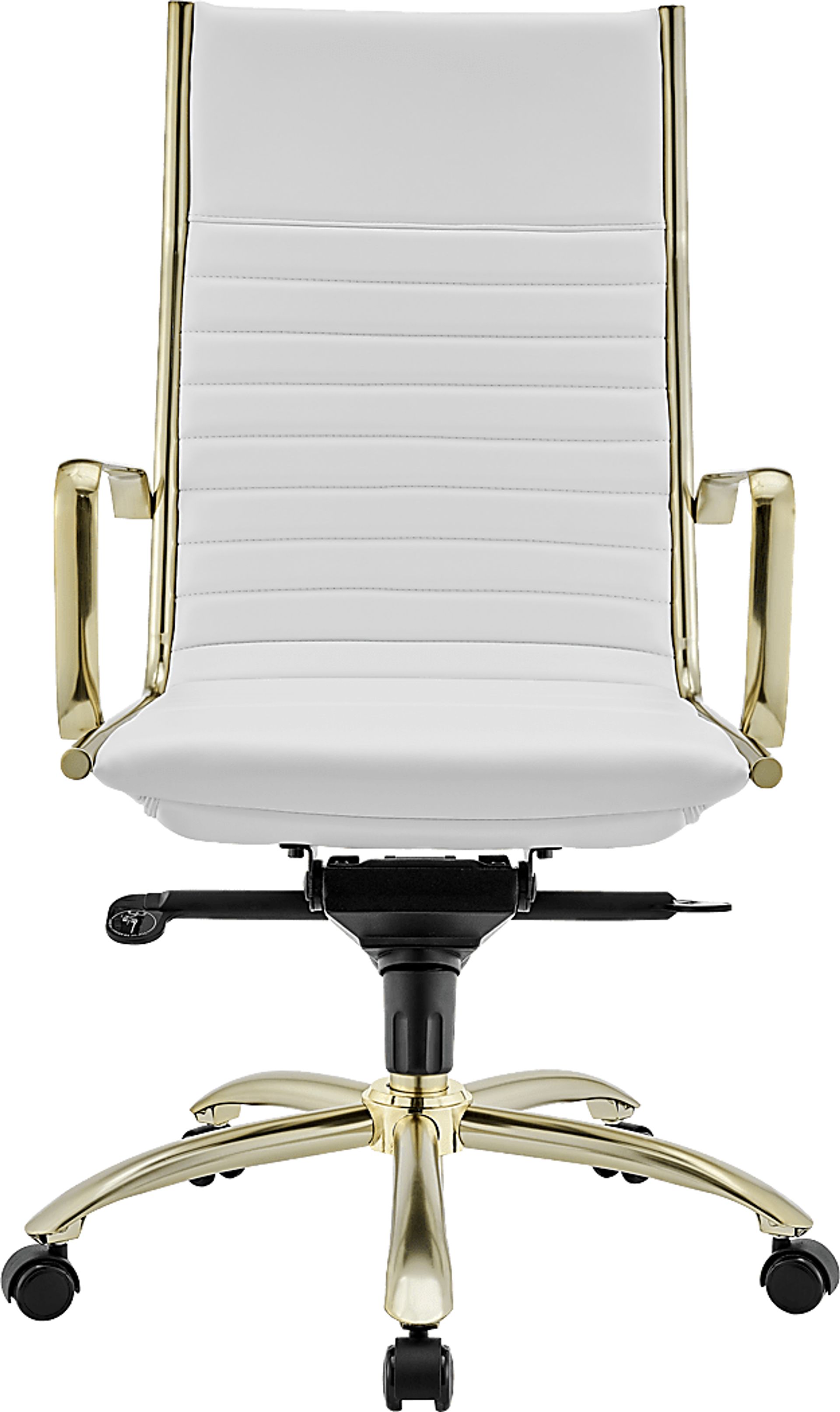 Domivara White High Office Chair - Image 1